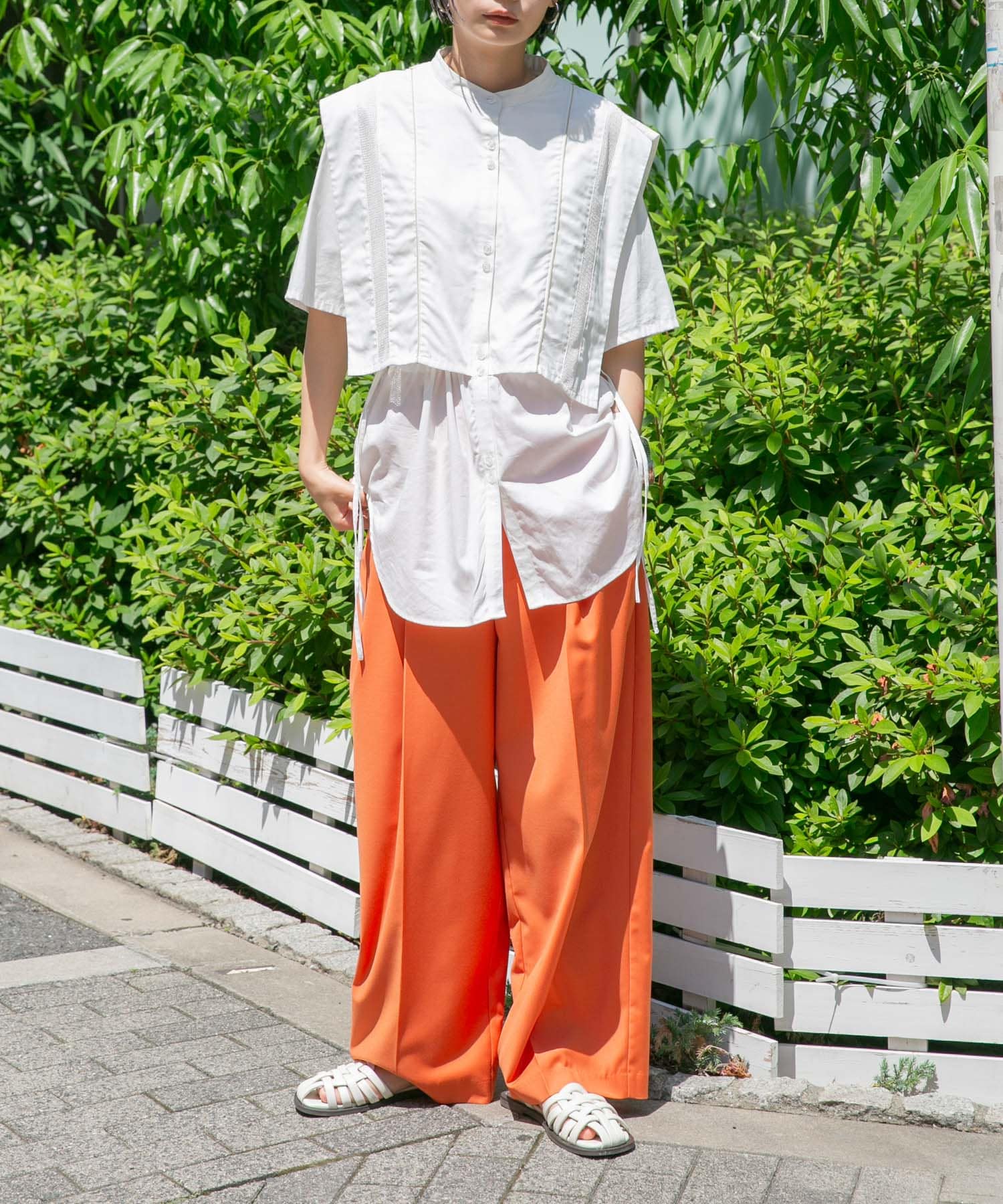 身長：160cm サイズ：one