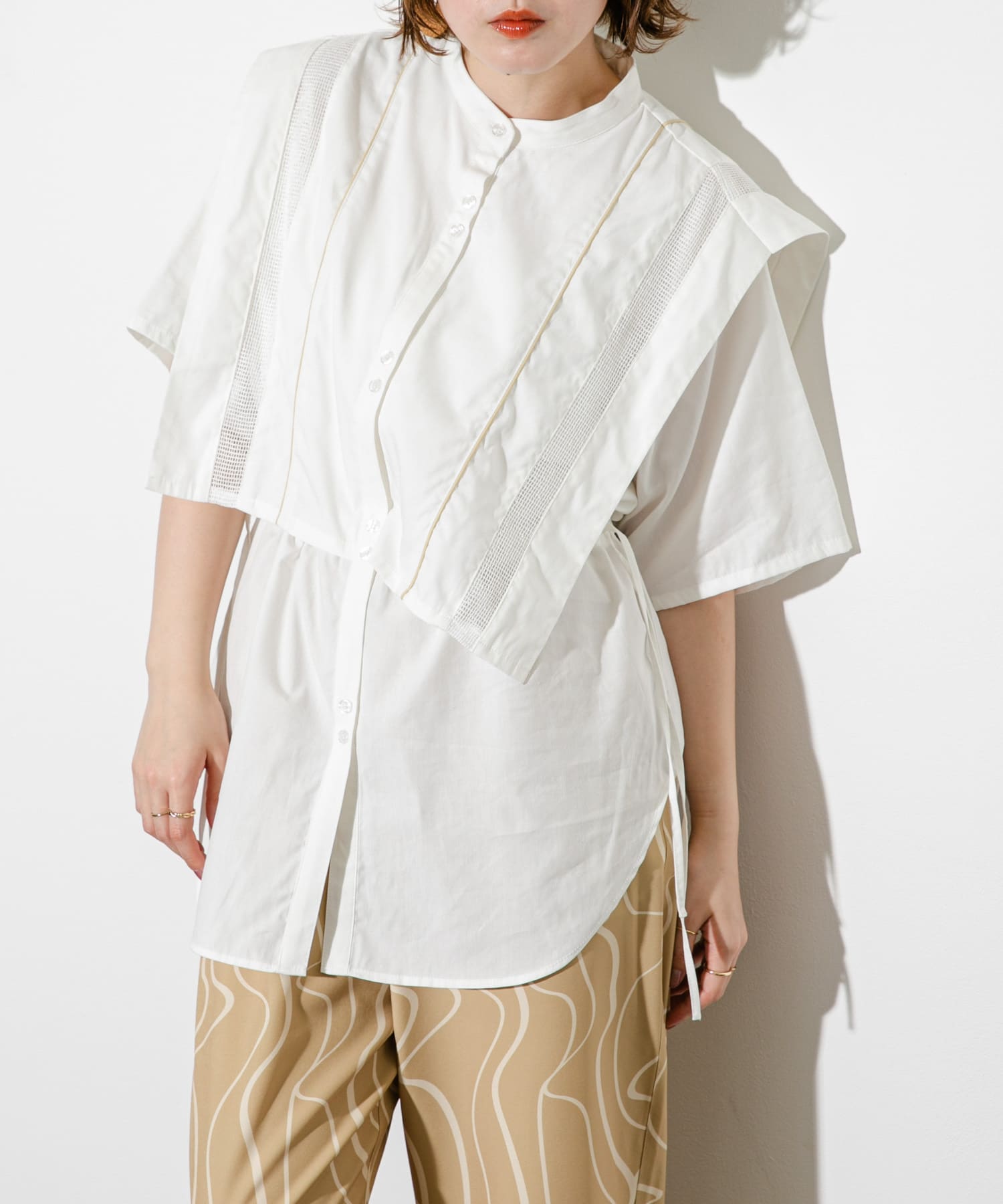 身長：160cm サイズ：one