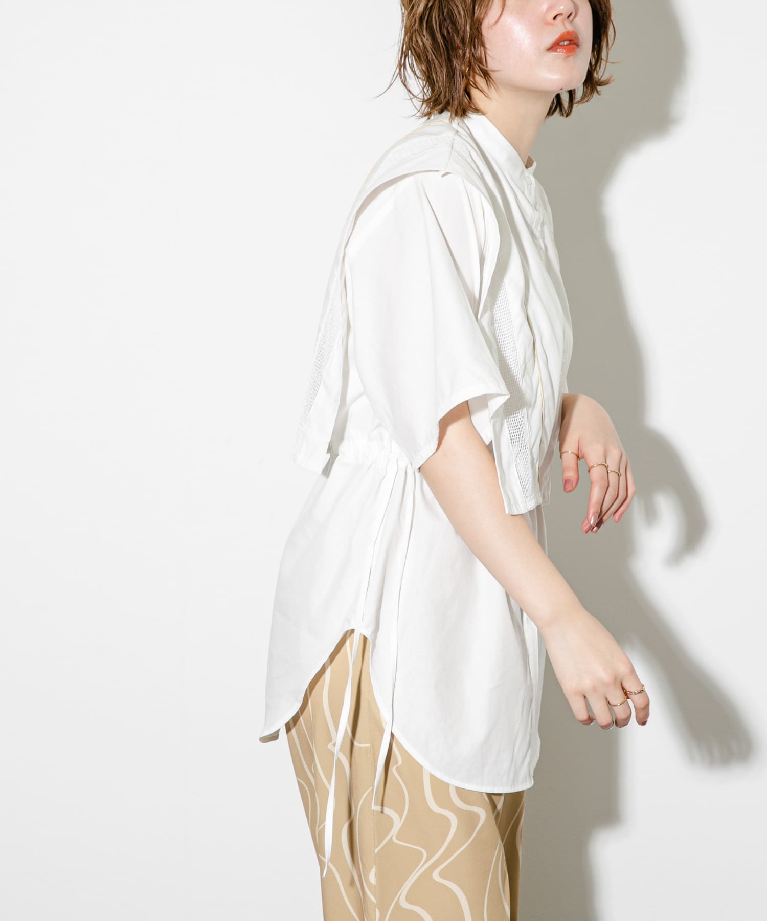 身長：160cm サイズ：one