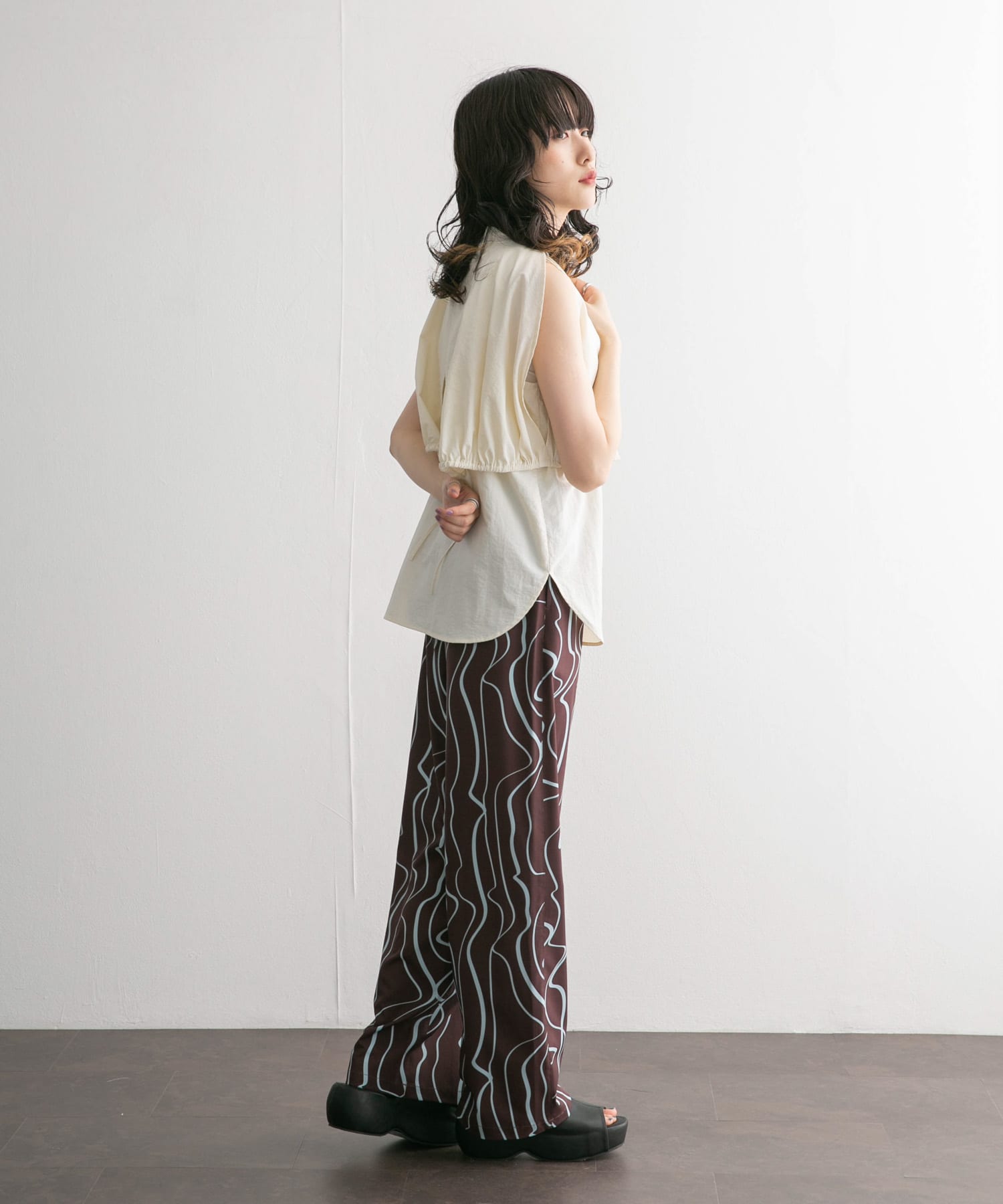 身長：160cm サイズ：one