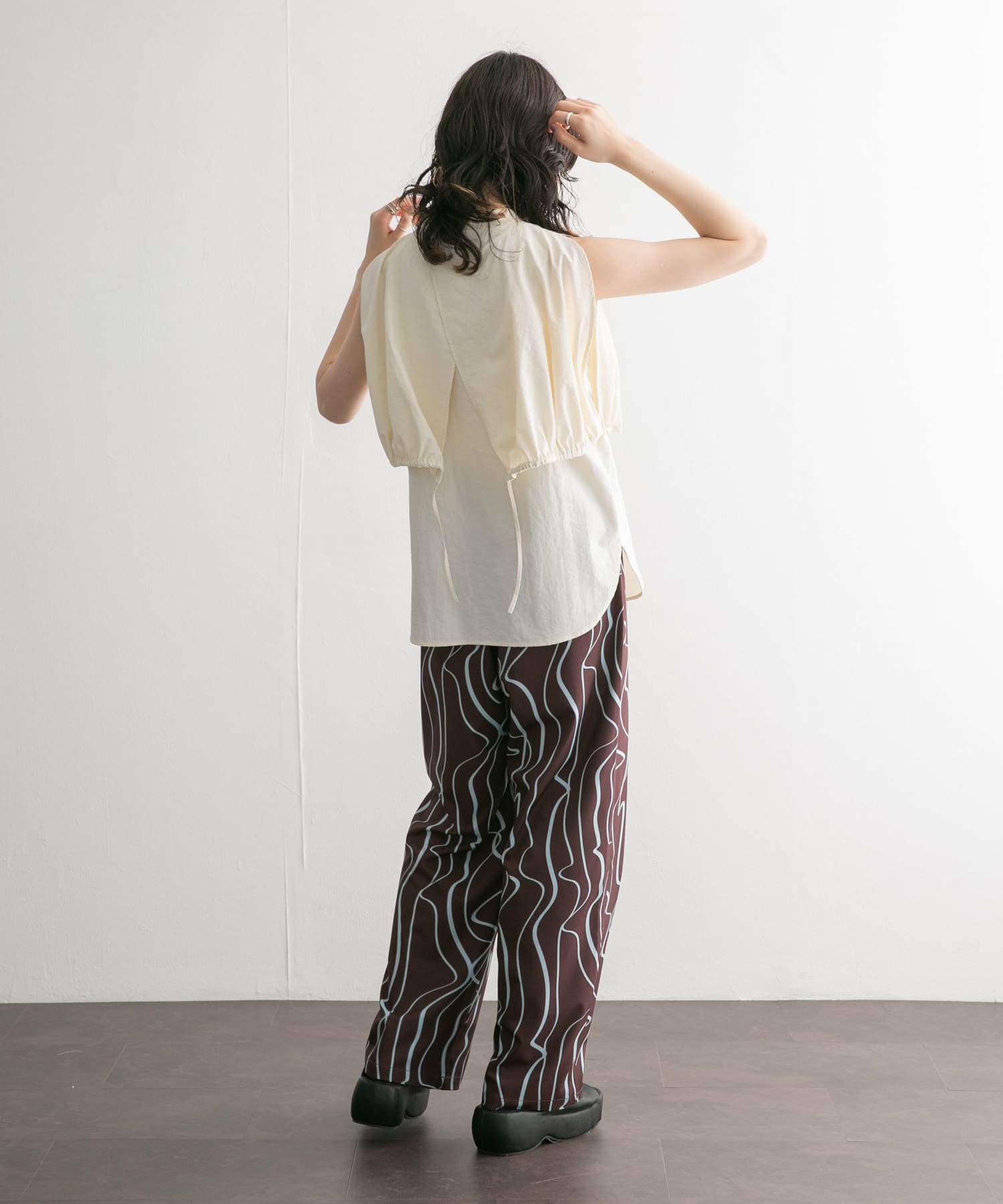 身長：160cm サイズ：one