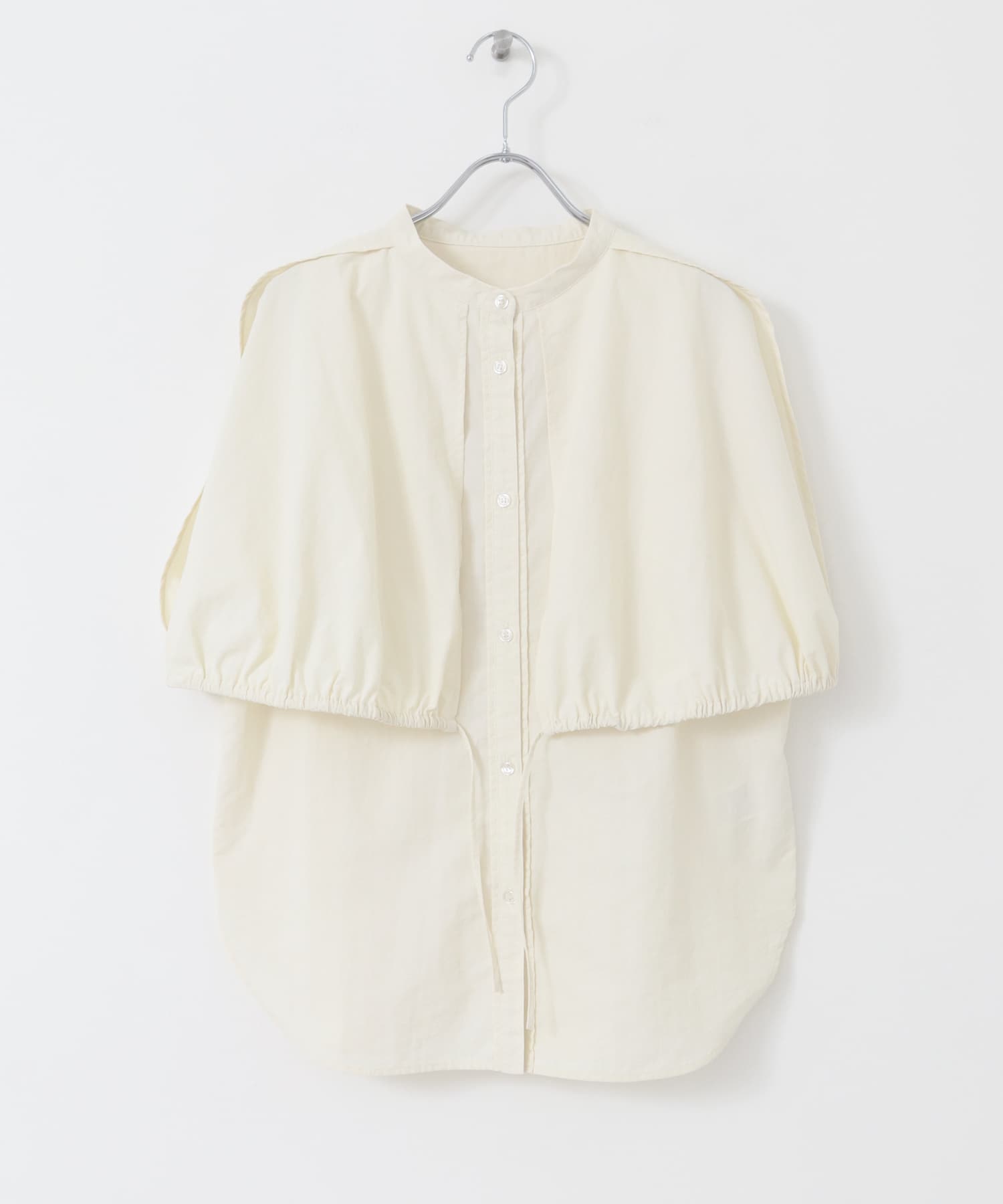 2WAYスリーブブラウス IVORY one