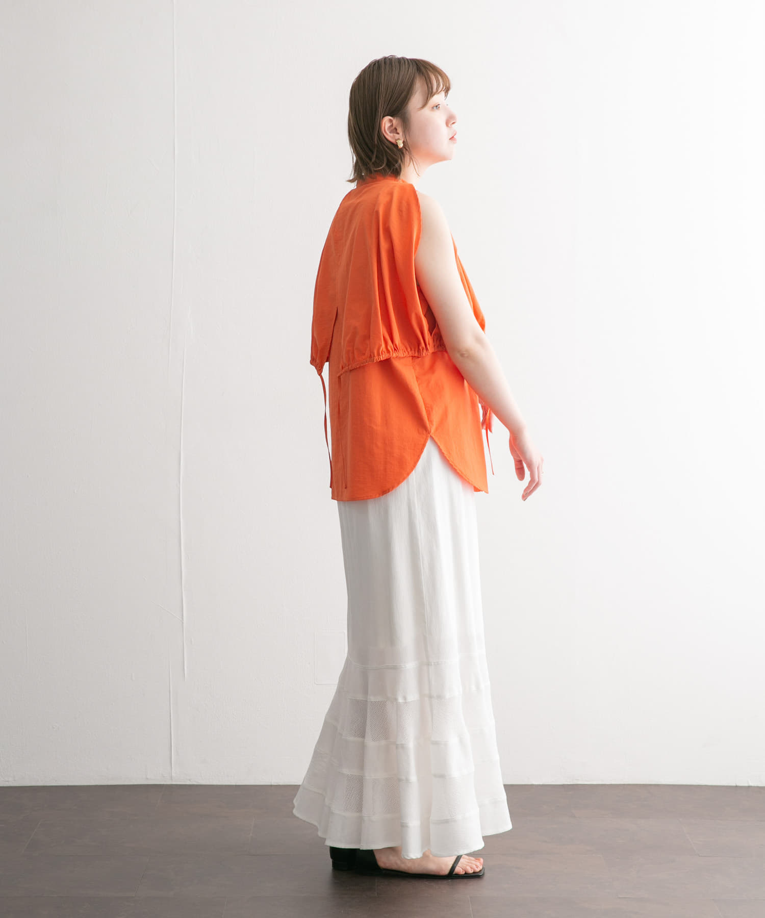 身長：160cm サイズ：one