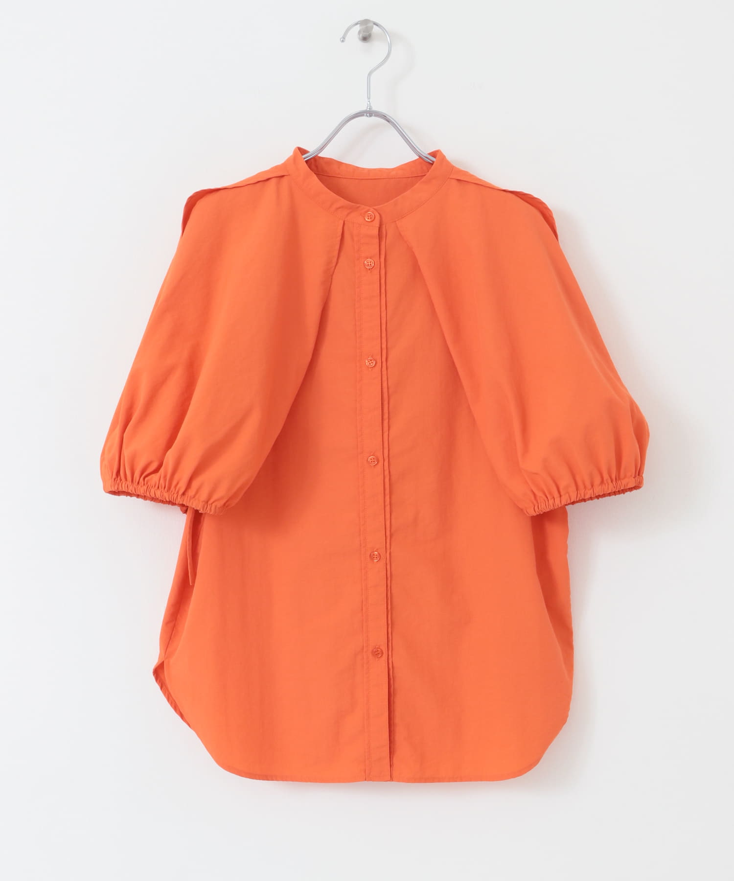 2WAYスリーブブラウス ORANGE one
