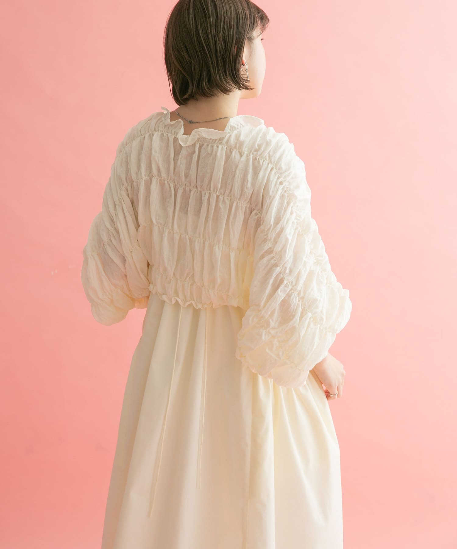 身長：160cm サイズ：one