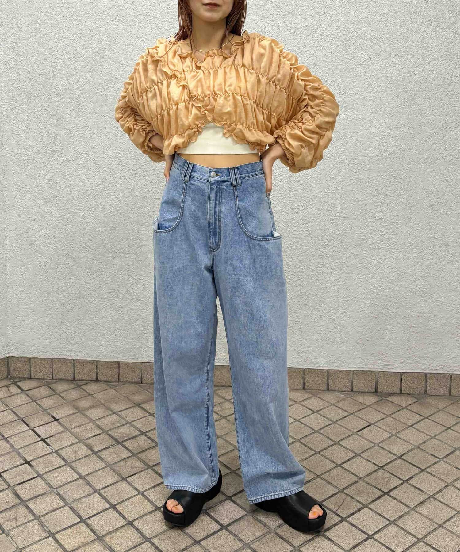 身長：166cm サイズ：one