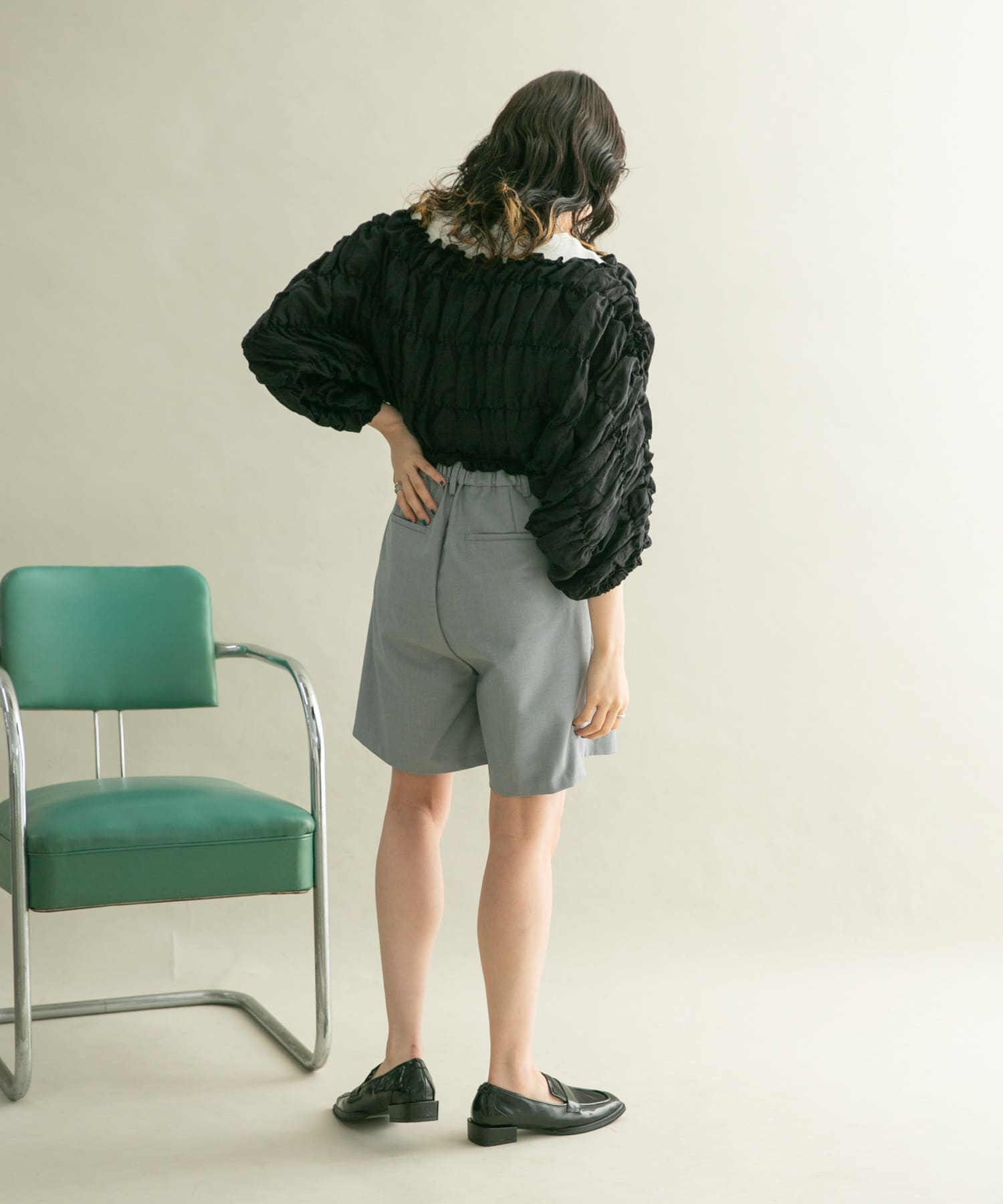 身長：160cm サイズ：one