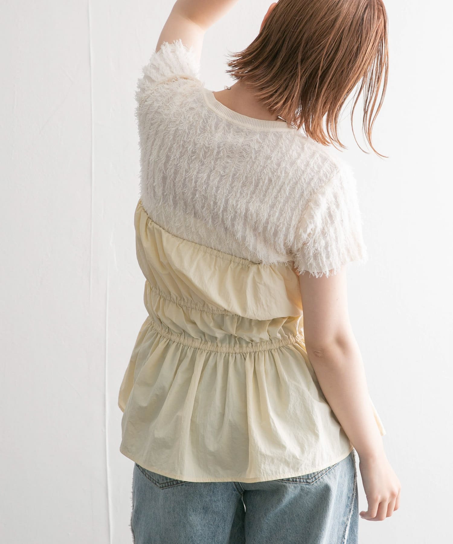 身長：160cm サイズ：one