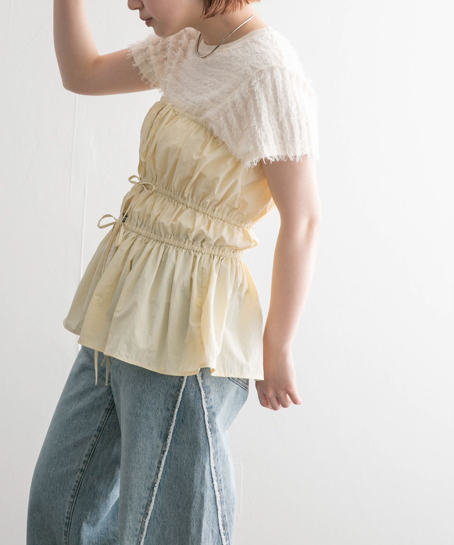 身長：160cm サイズ：one