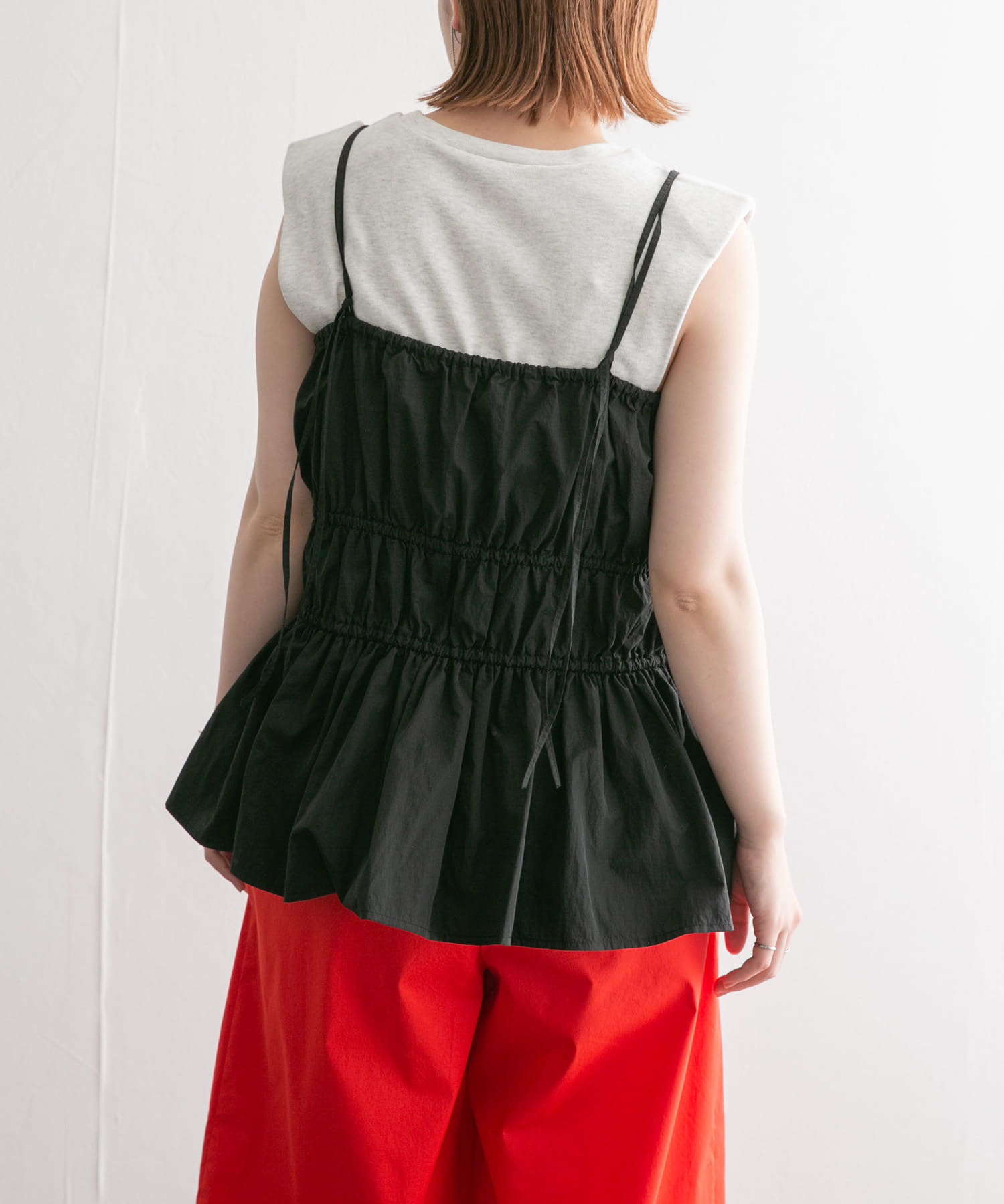 身長：160cm サイズ：one
