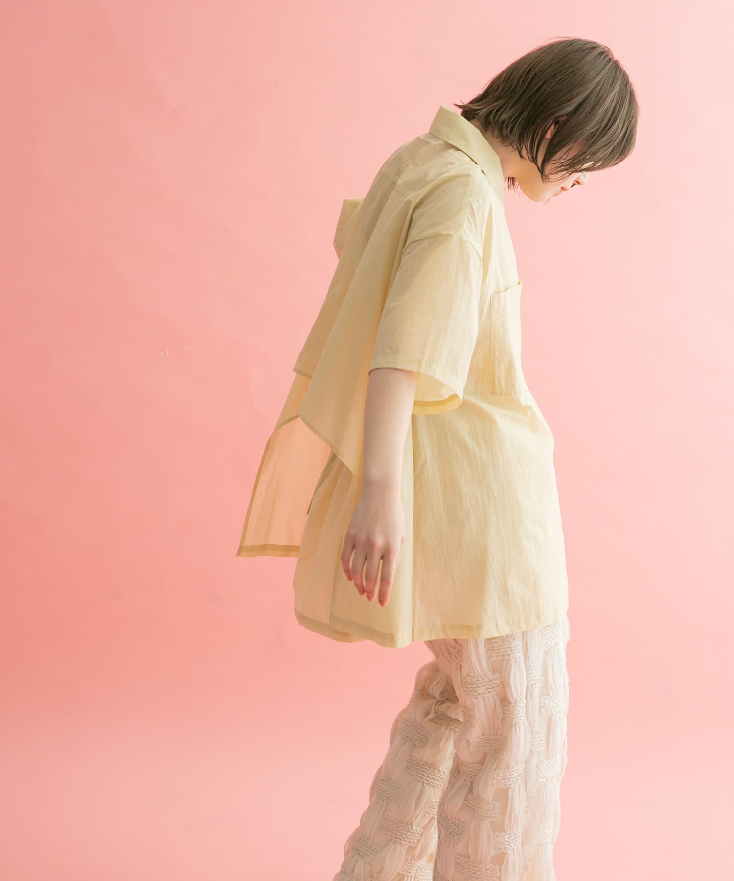 身長：160cm サイズ：one