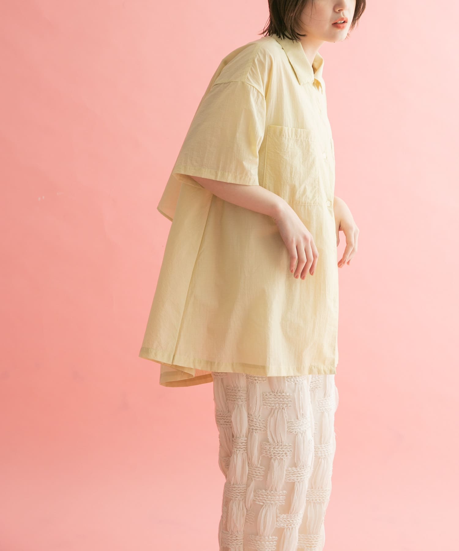 身長：160cm サイズ：one