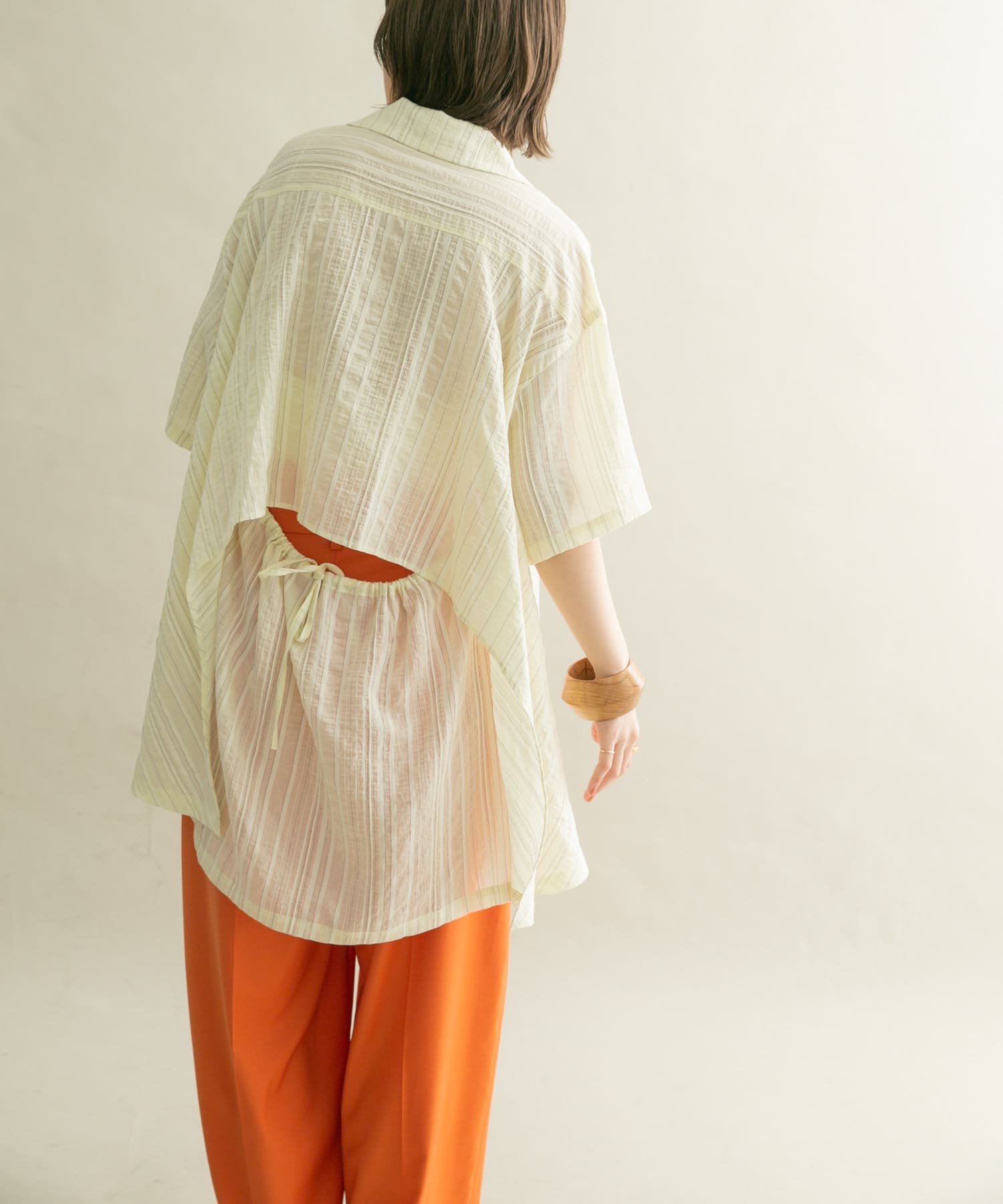 身長：160cm サイズ：one