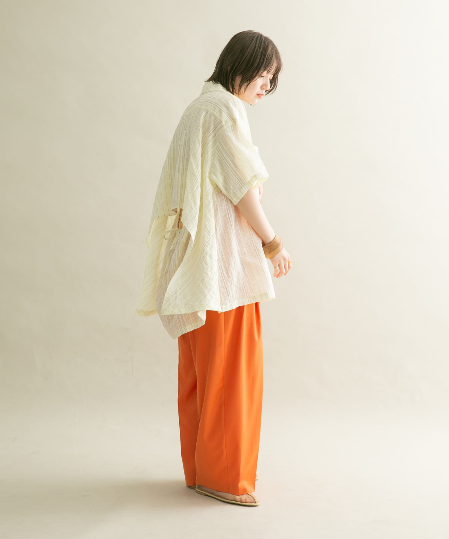 身長：160cm サイズ：one