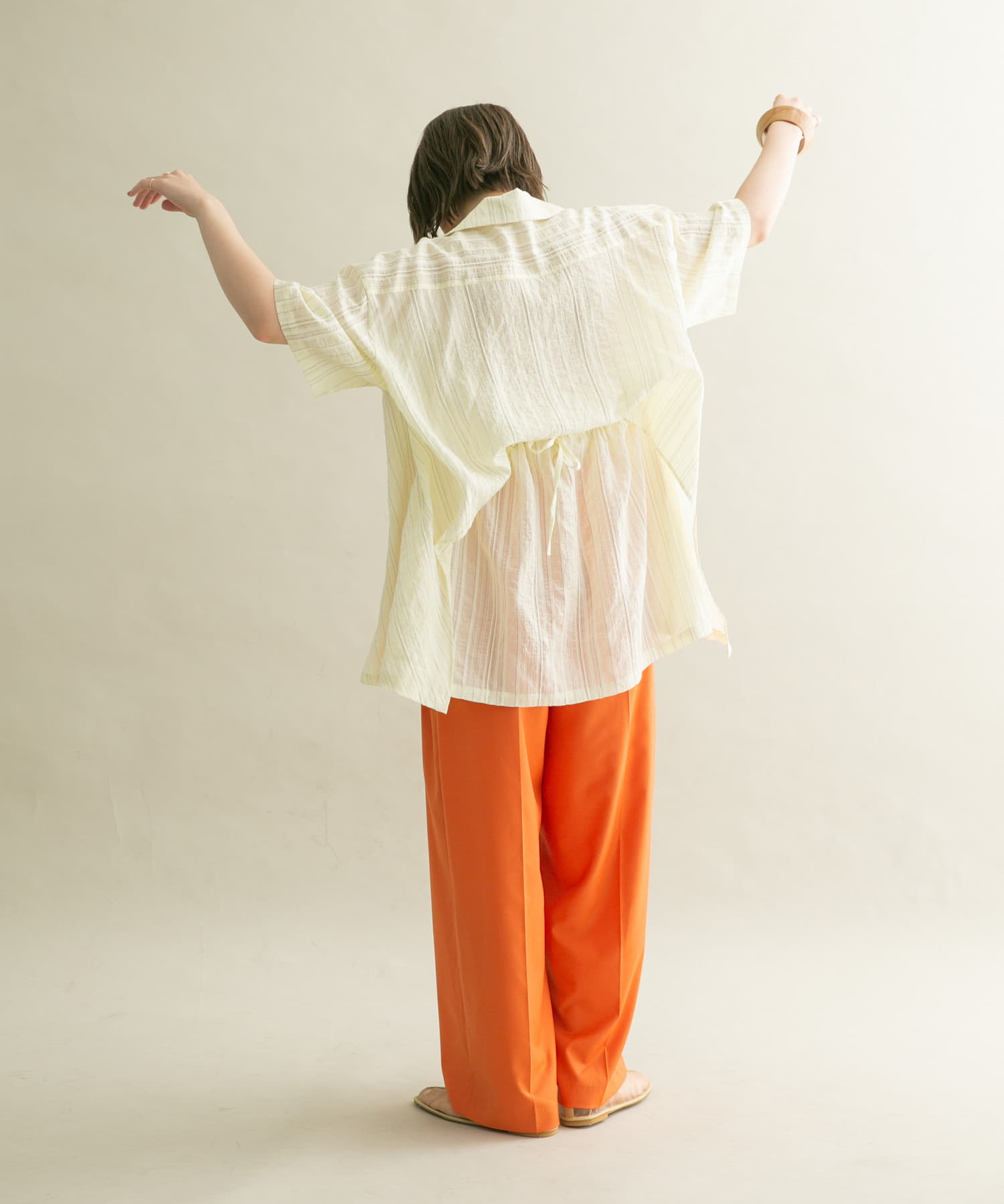 身長：160cm サイズ：one