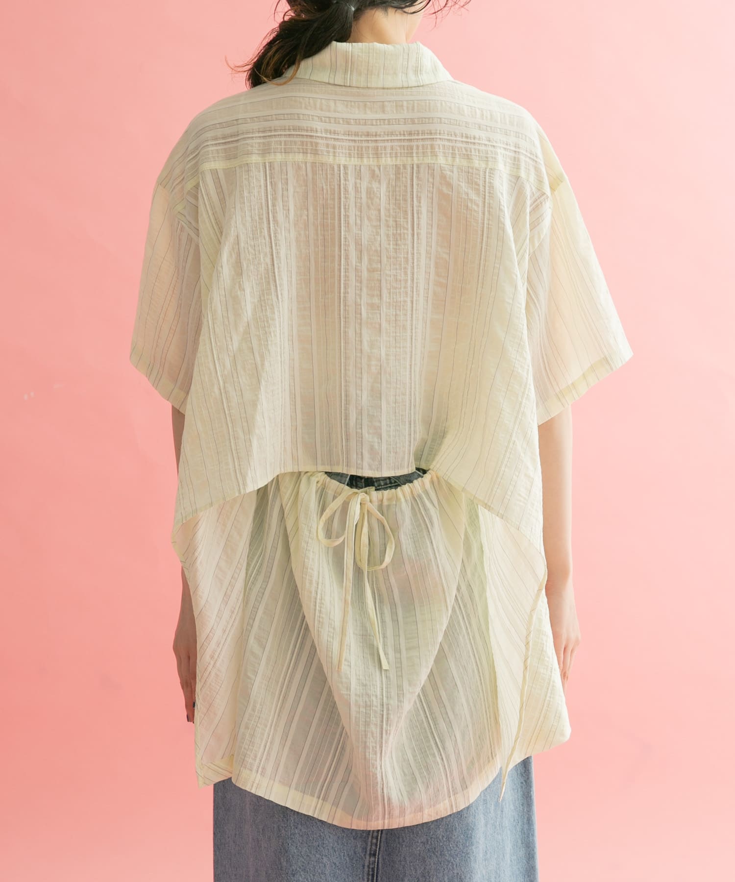 身長：160cm サイズ：one