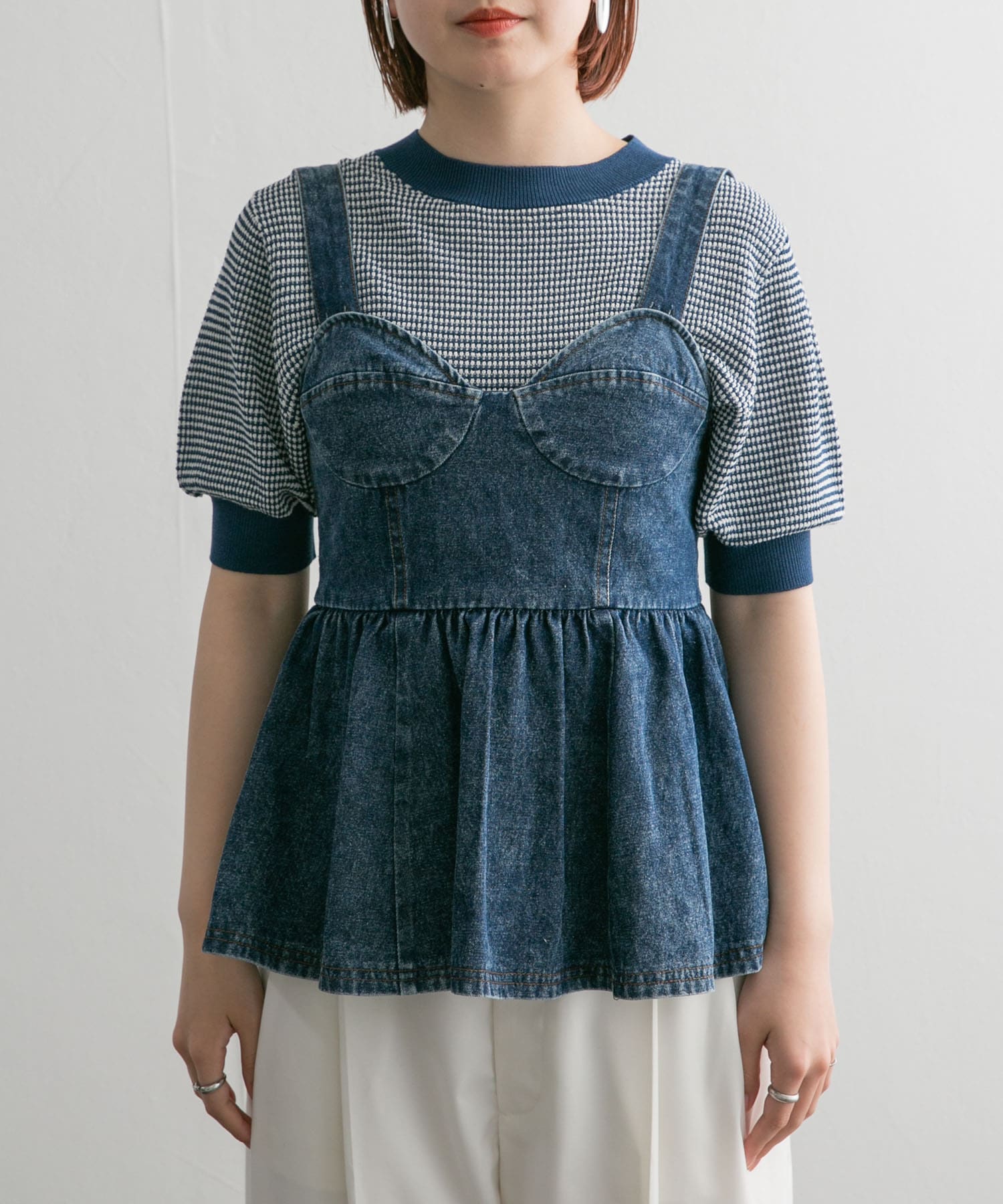身長：160cm サイズ：one