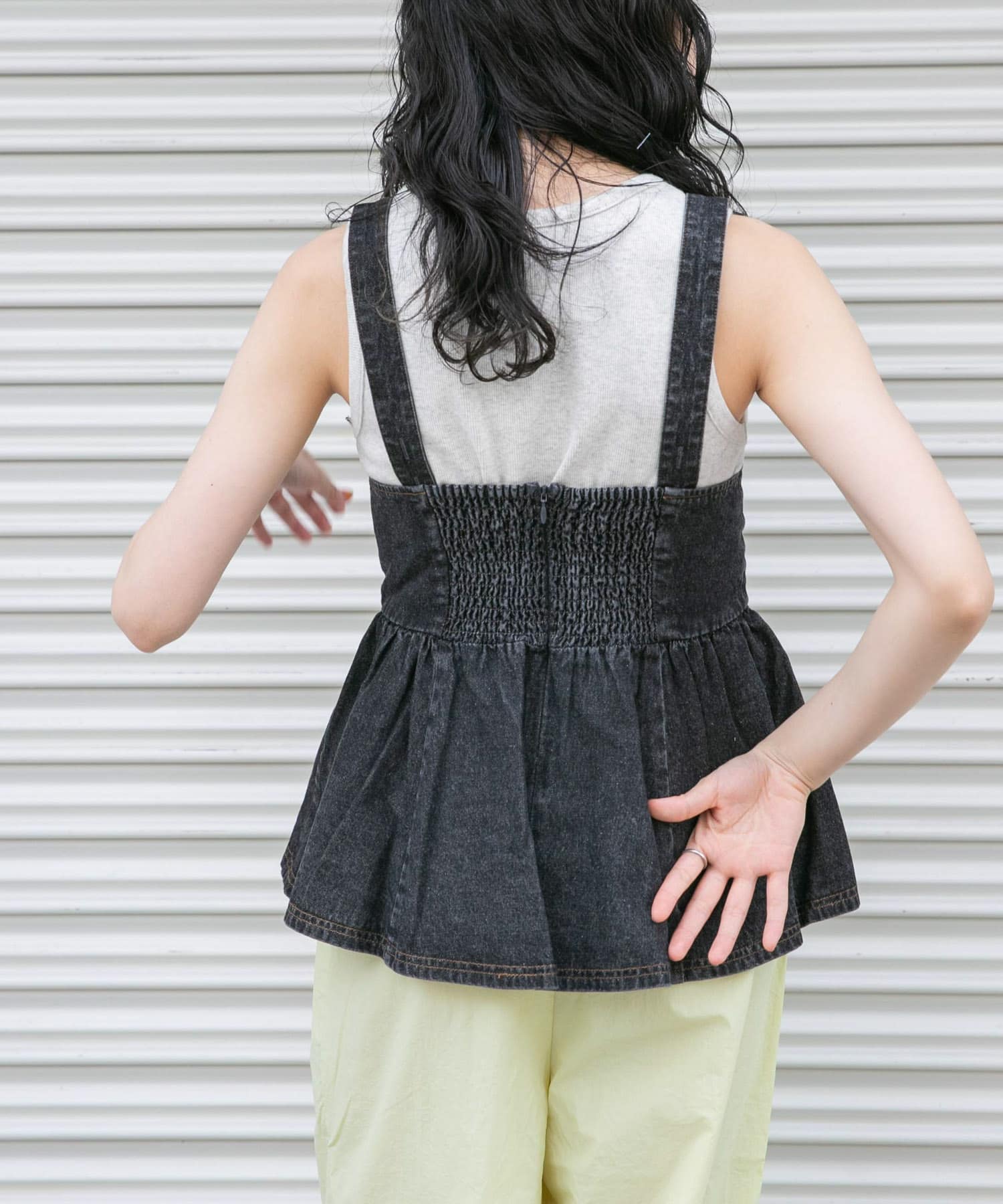身長：160cm サイズ：one