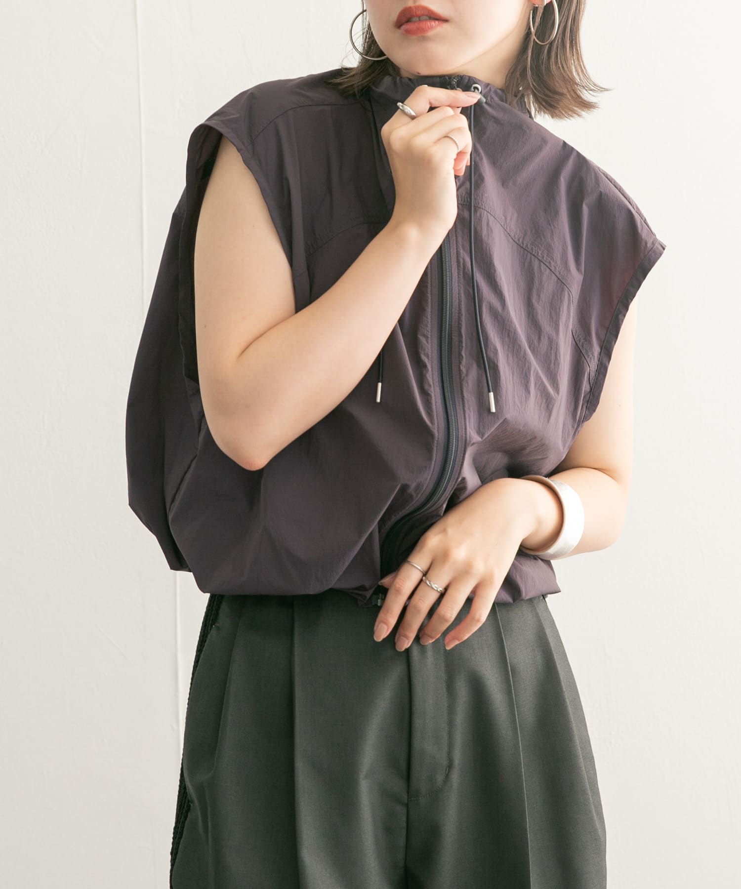 身長：160cm サイズ：one