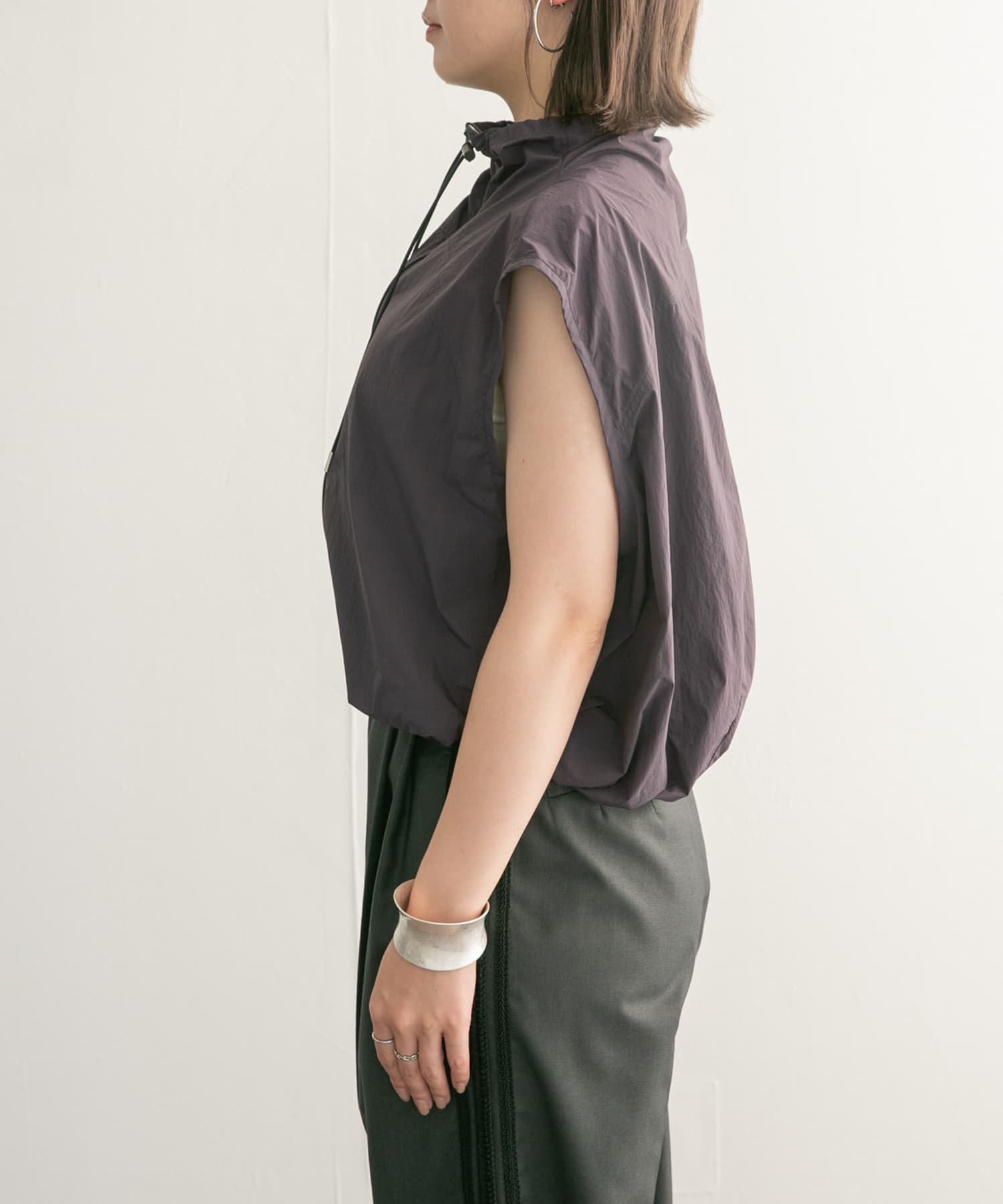 身長：160cm サイズ：one