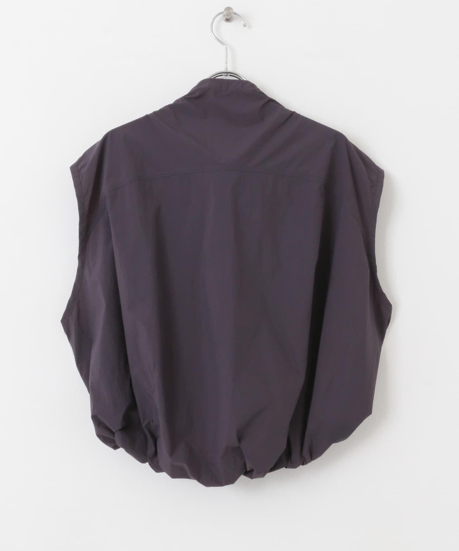コンパクトZIPベスト CHARCOAL one