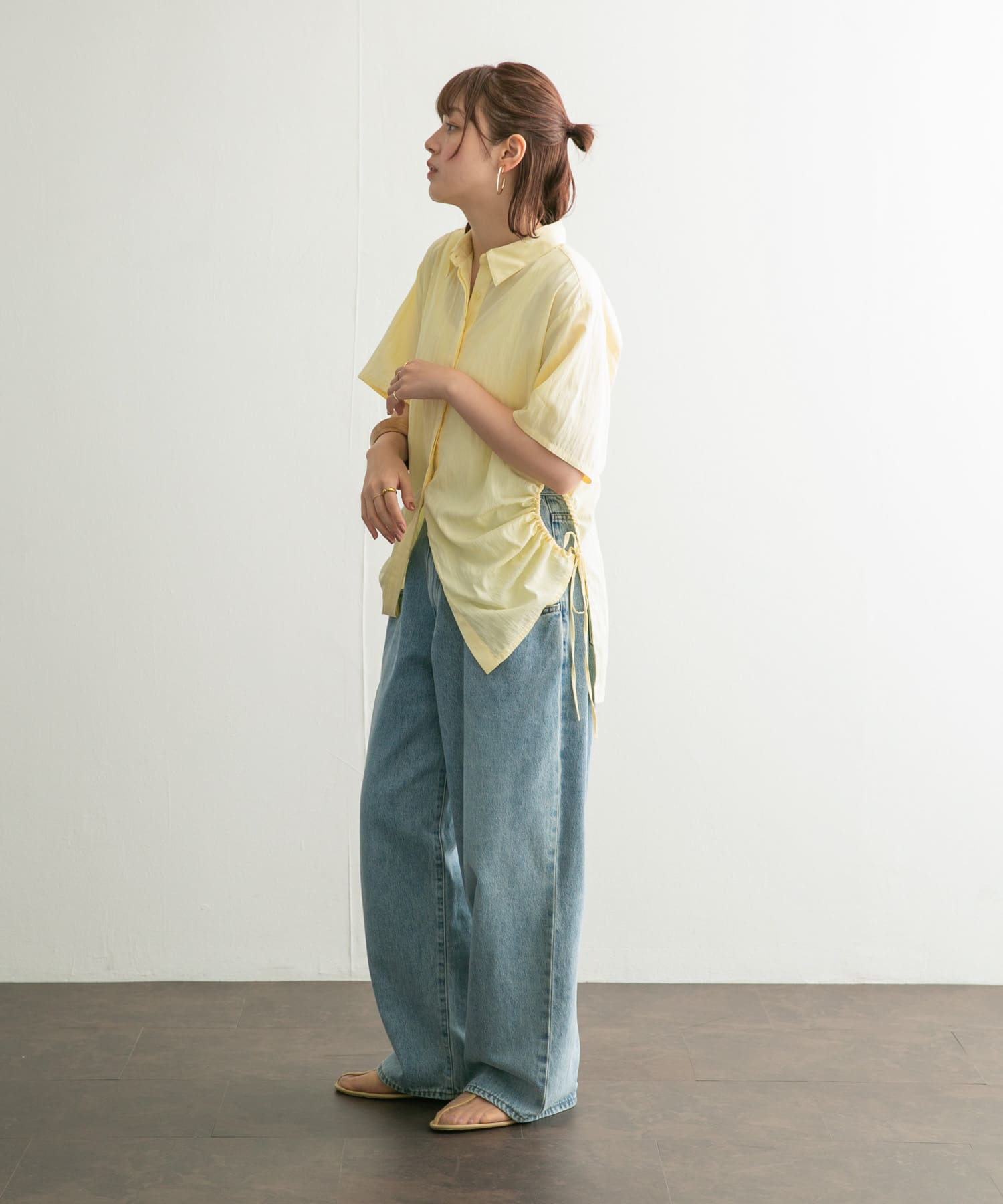 身長：160cm サイズ：one