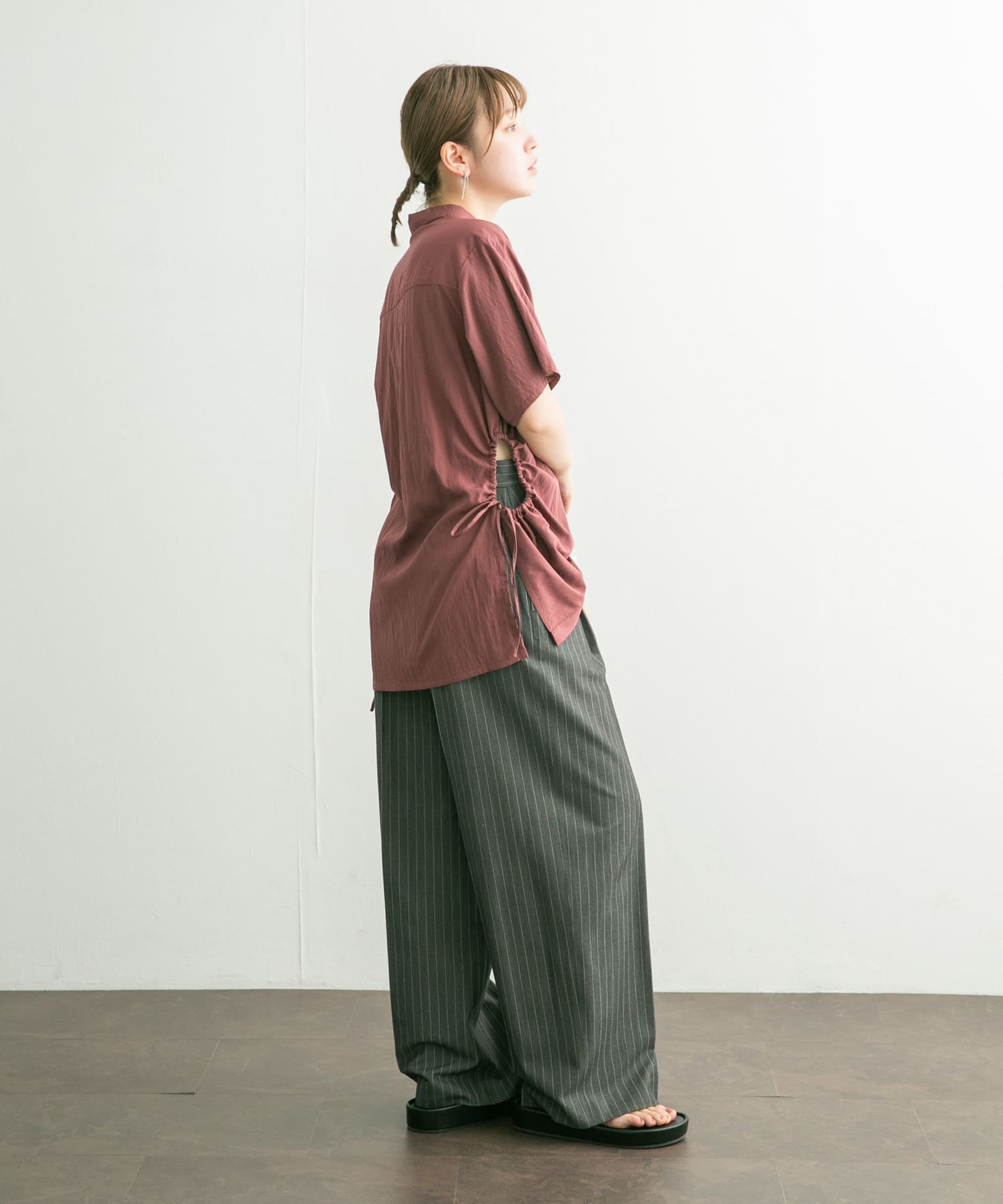 身長：160cm サイズ：one