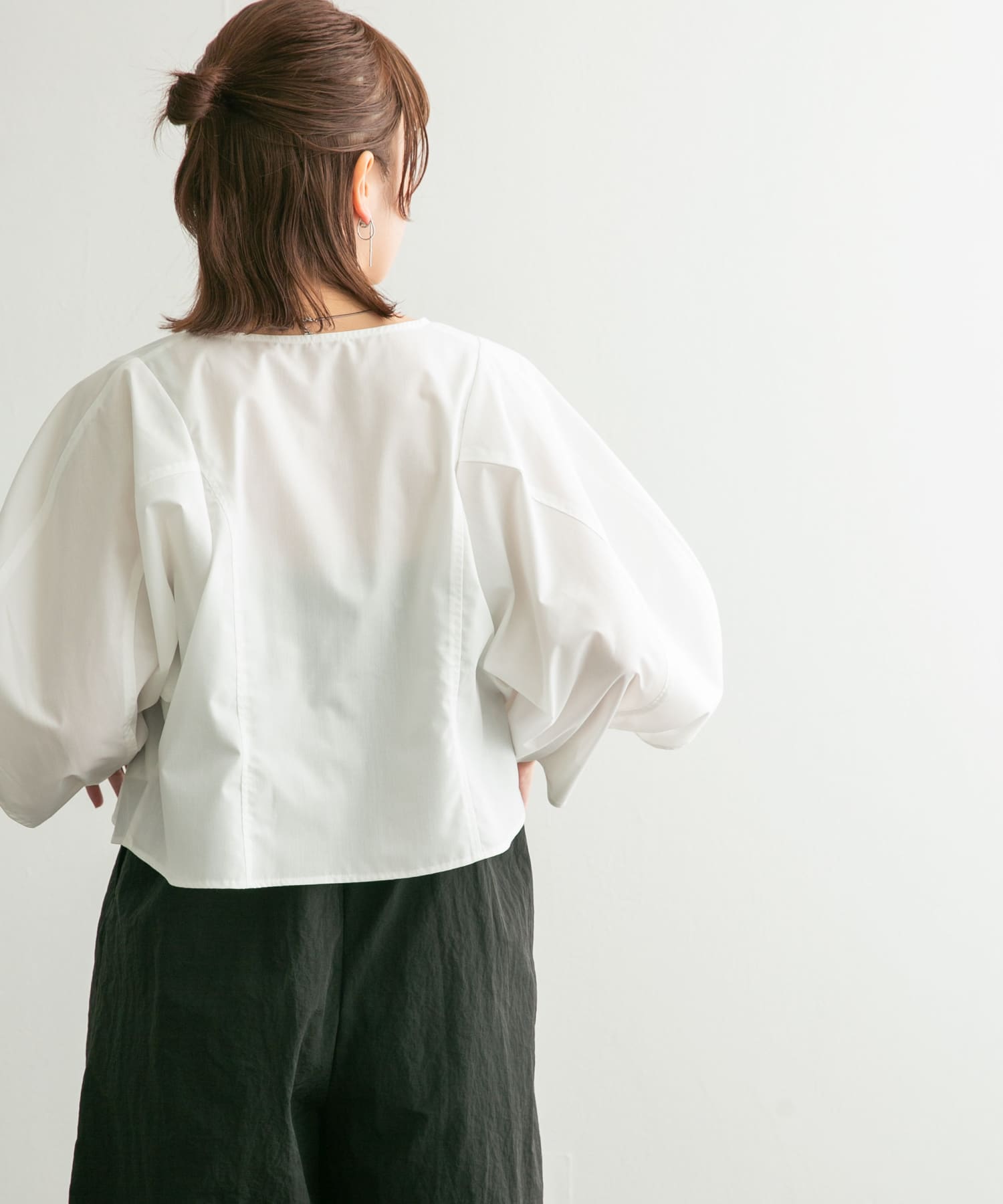 身長：160cm サイズ：one