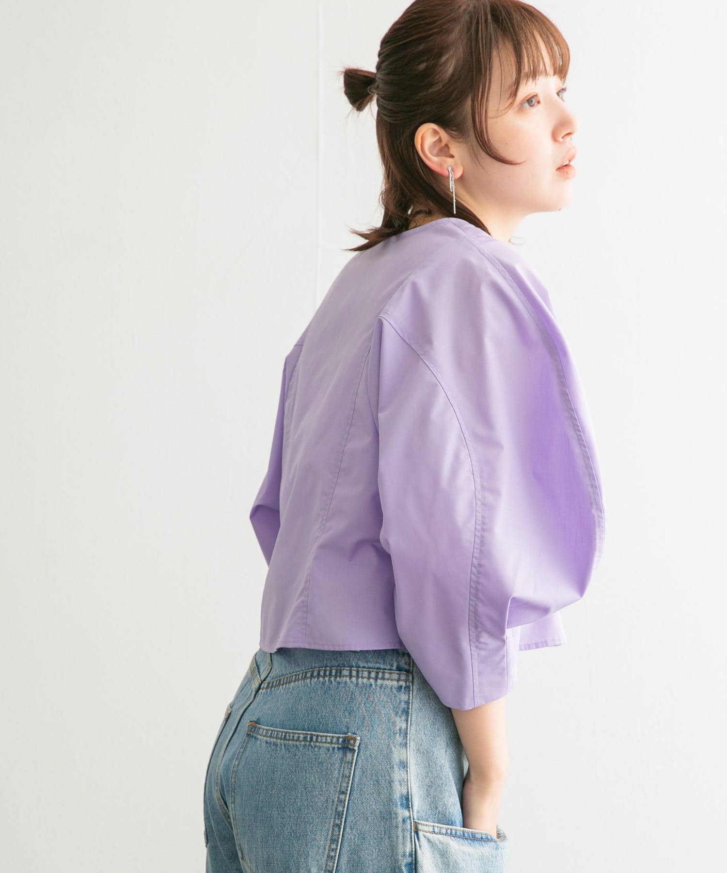 身長：160cm サイズ：one