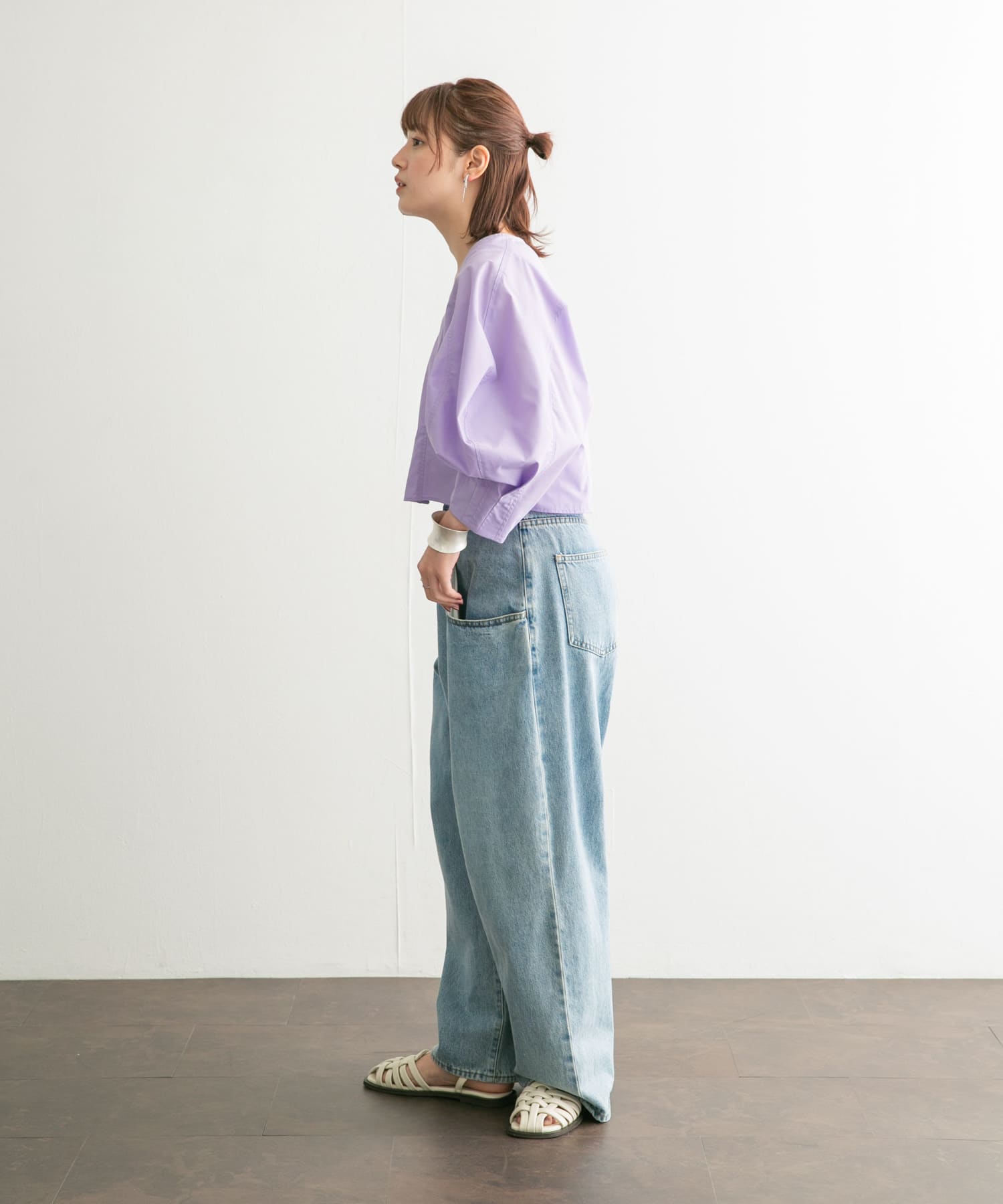 身長：160cm サイズ：one