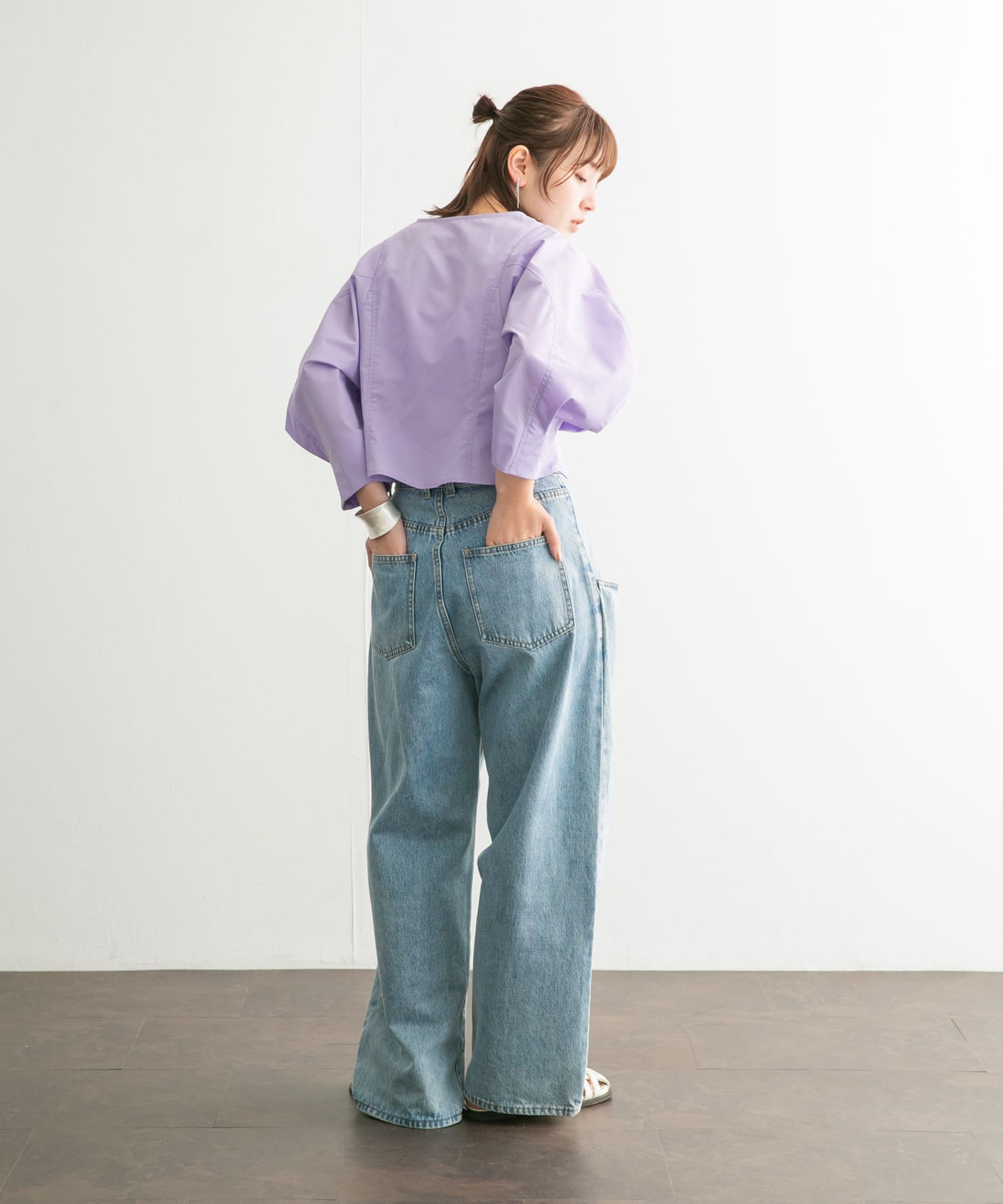 身長：160cm サイズ：one