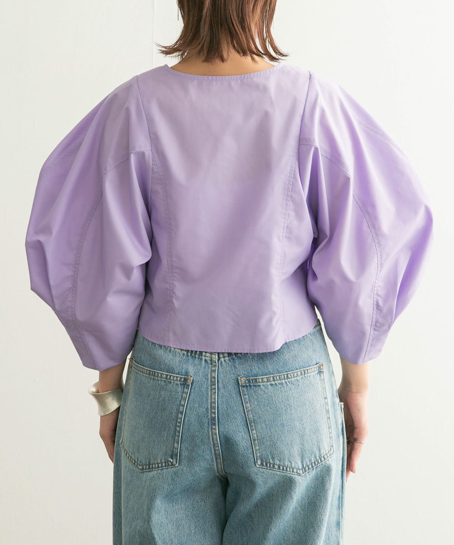 身長：160cm サイズ：one