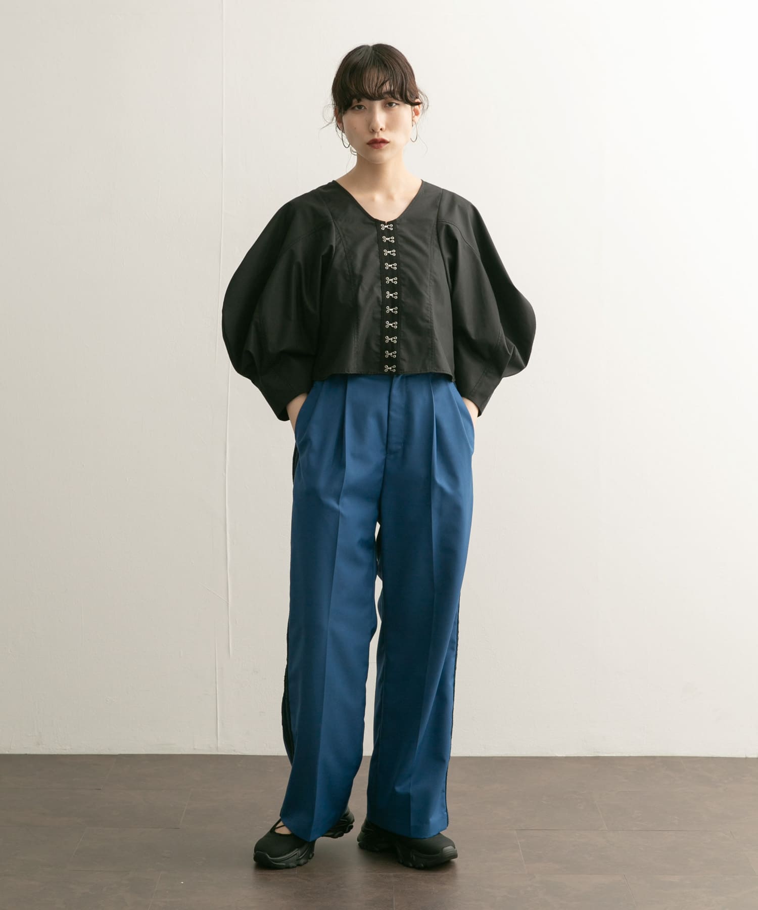身長：160cm サイズ：one