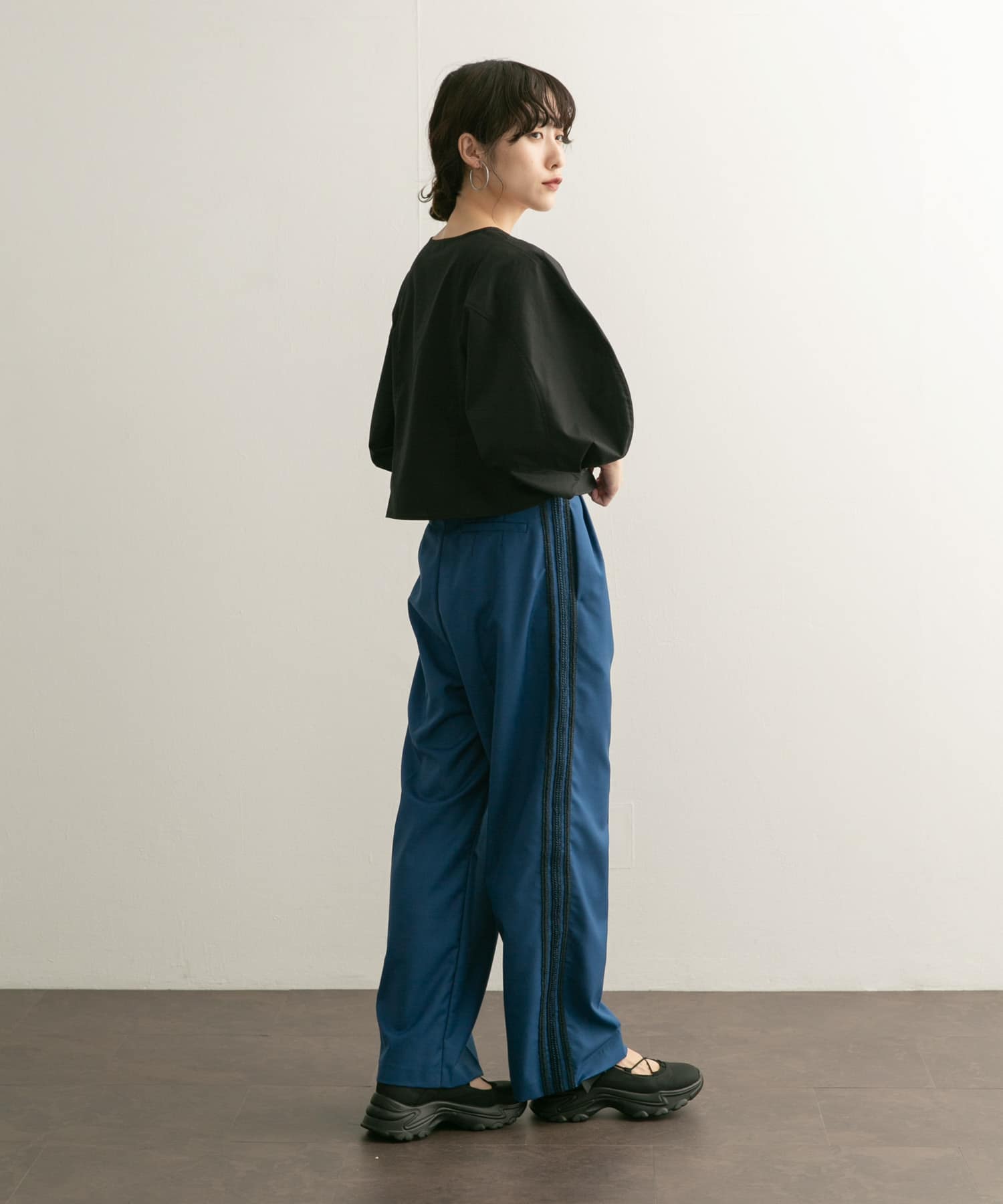 身長：160cm サイズ：one