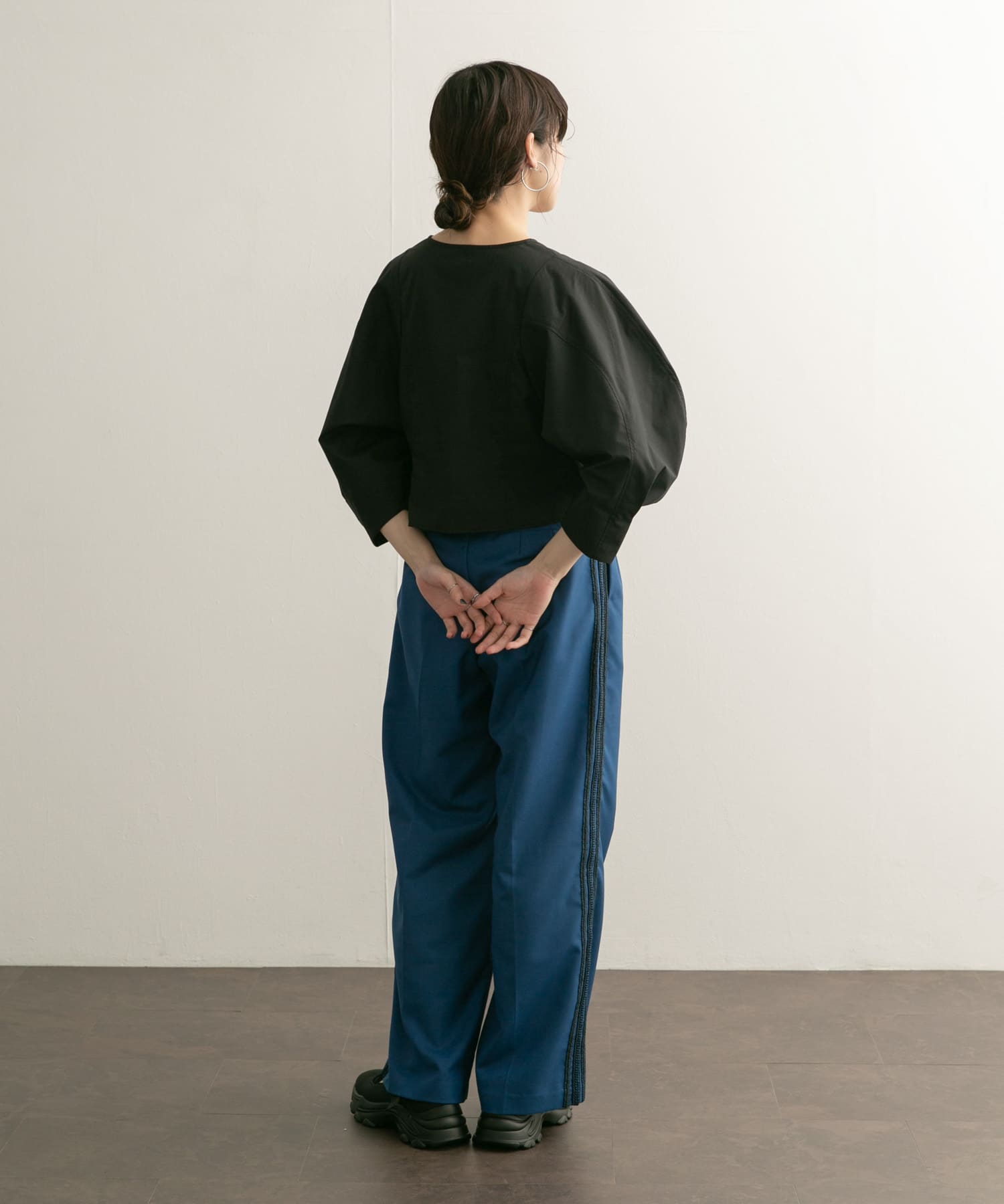 身長：160cm サイズ：one