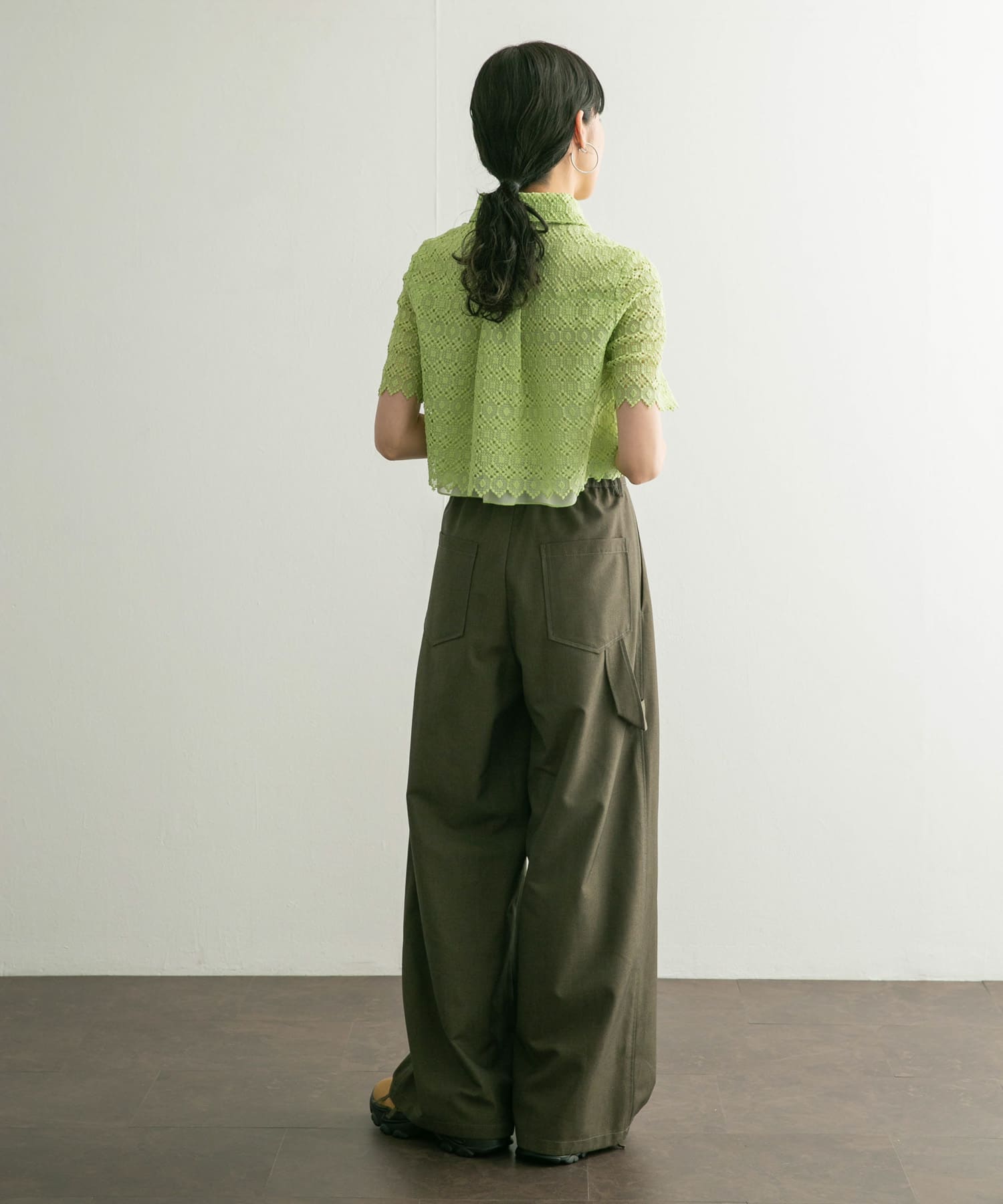 身長：160cm サイズ：one