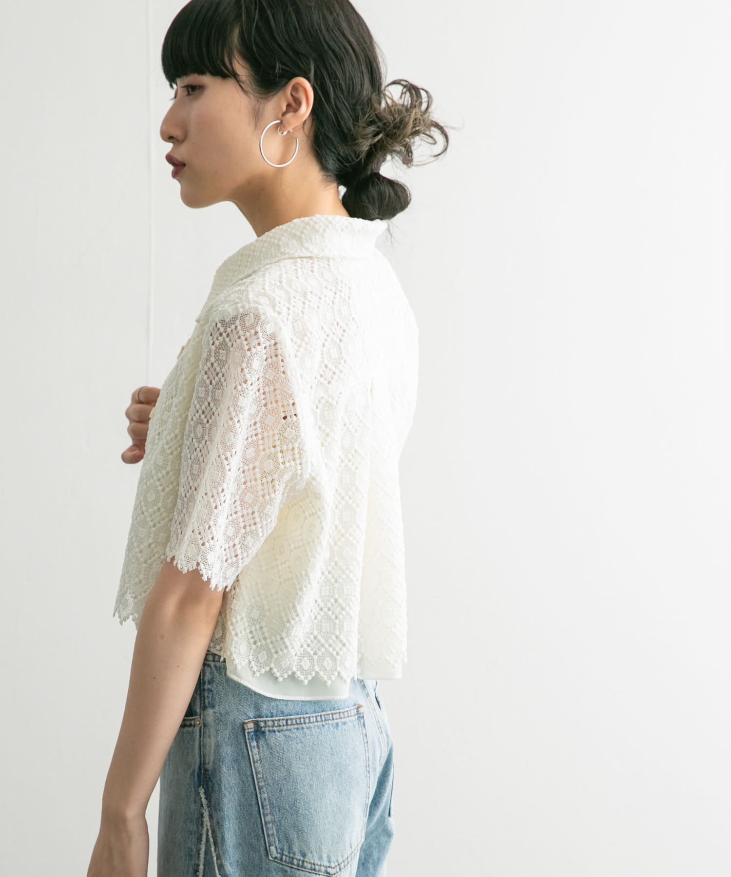 身長：160cm サイズ：one