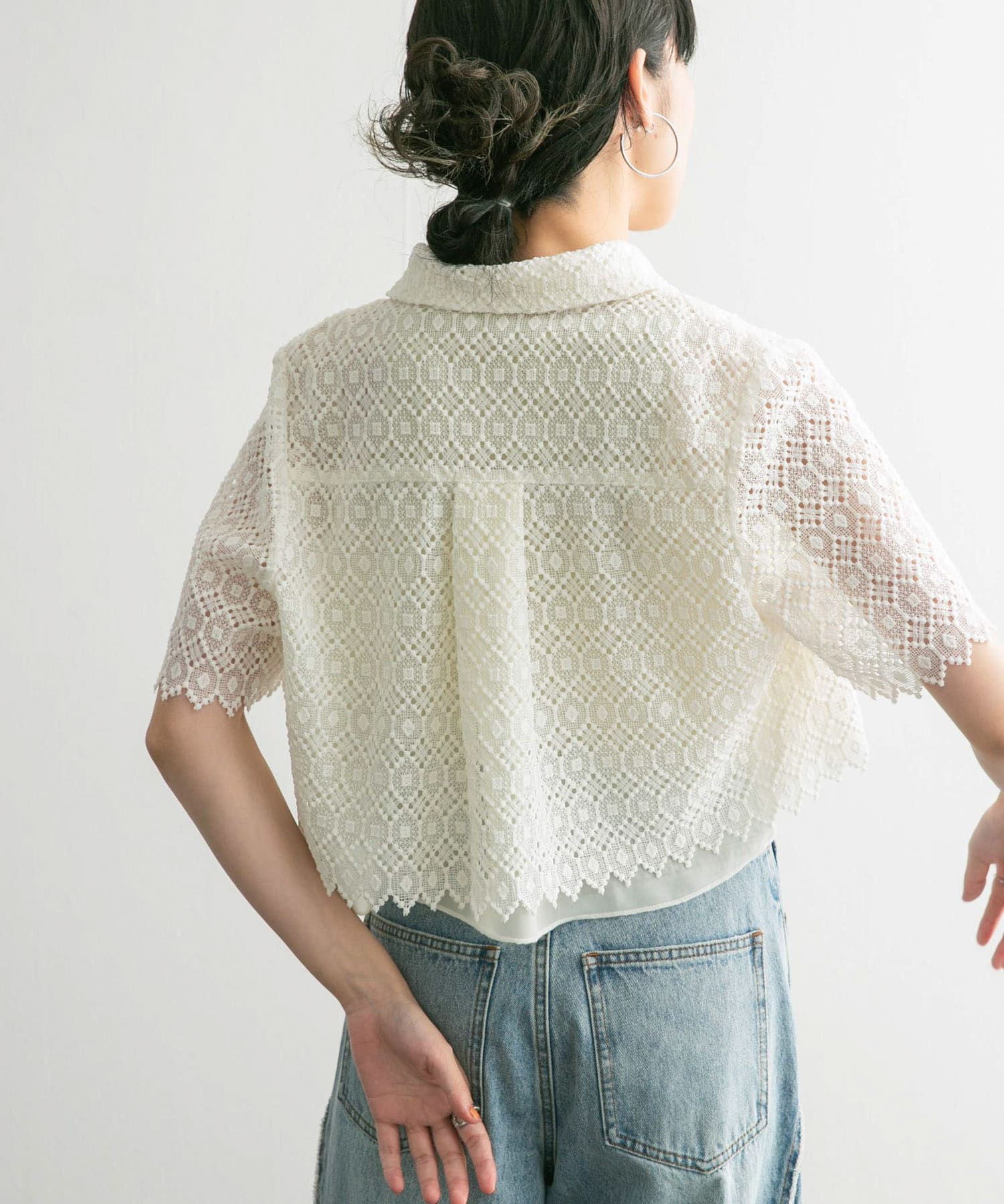 身長：160cm サイズ：one