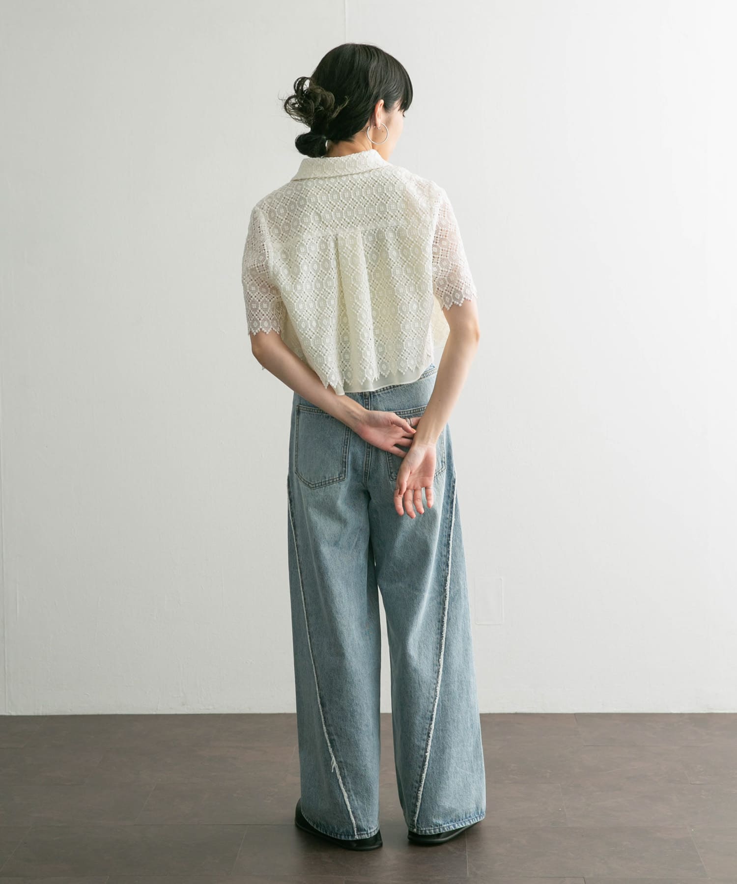 身長：160cm サイズ：one