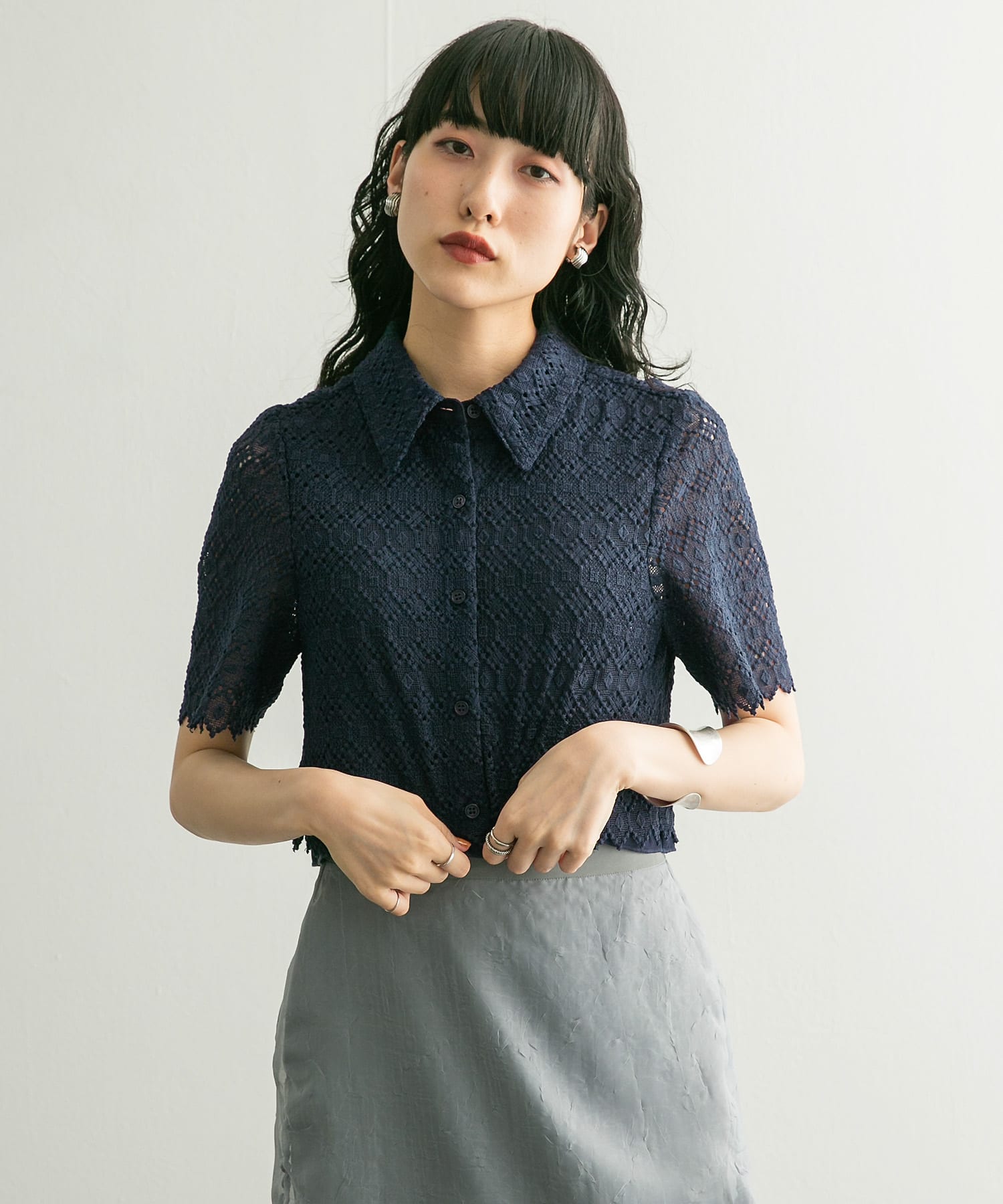 身長：160cm サイズ：one