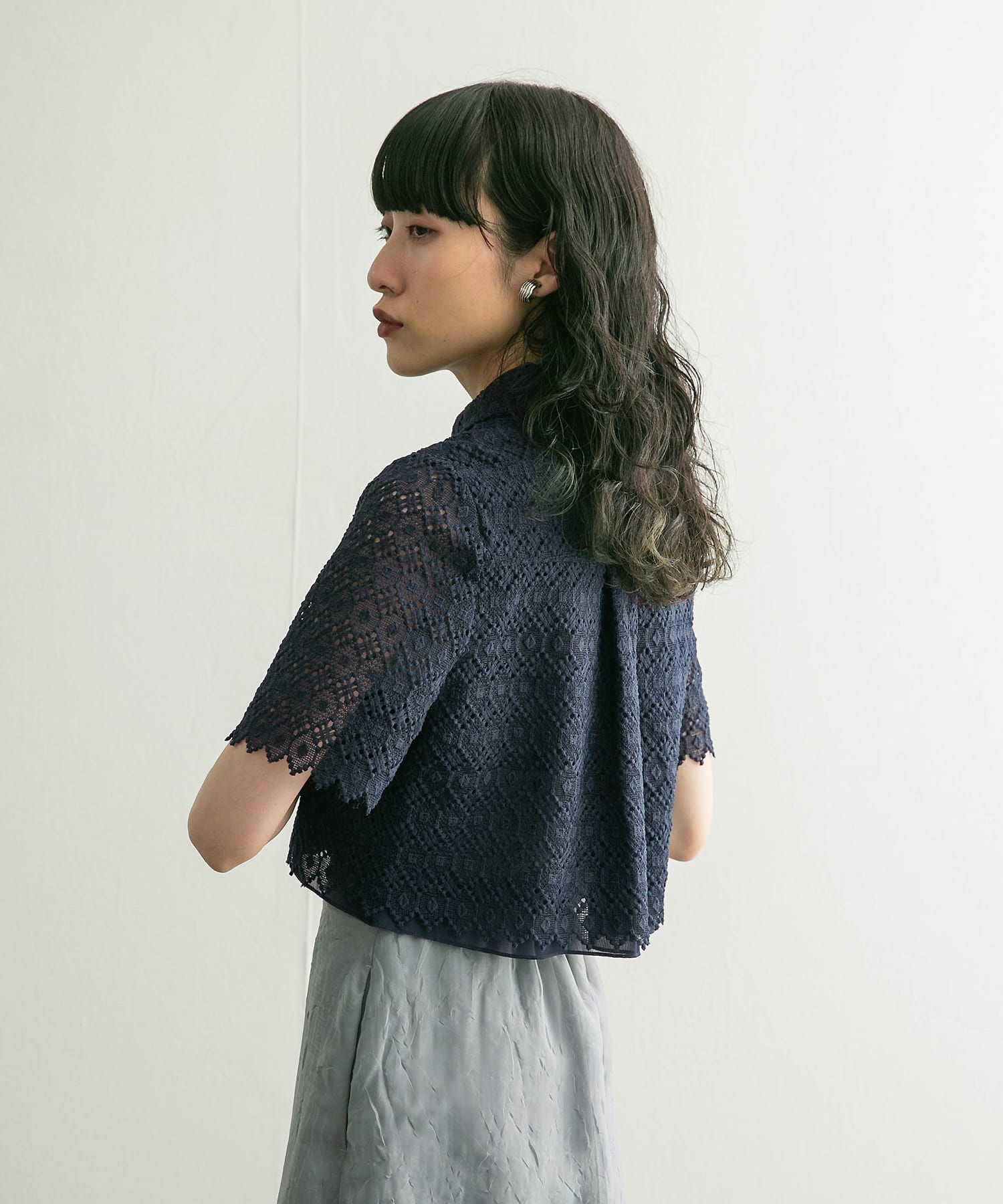 身長：160cm サイズ：one