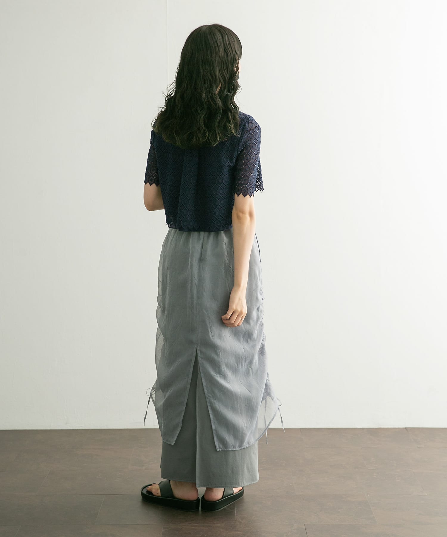 身長：160cm サイズ：one