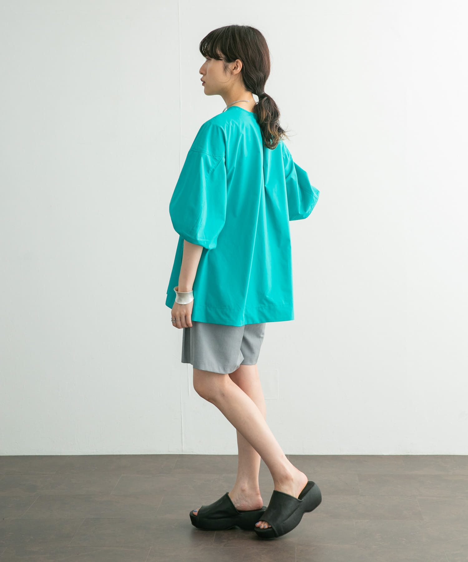 身長：160cm サイズ：one