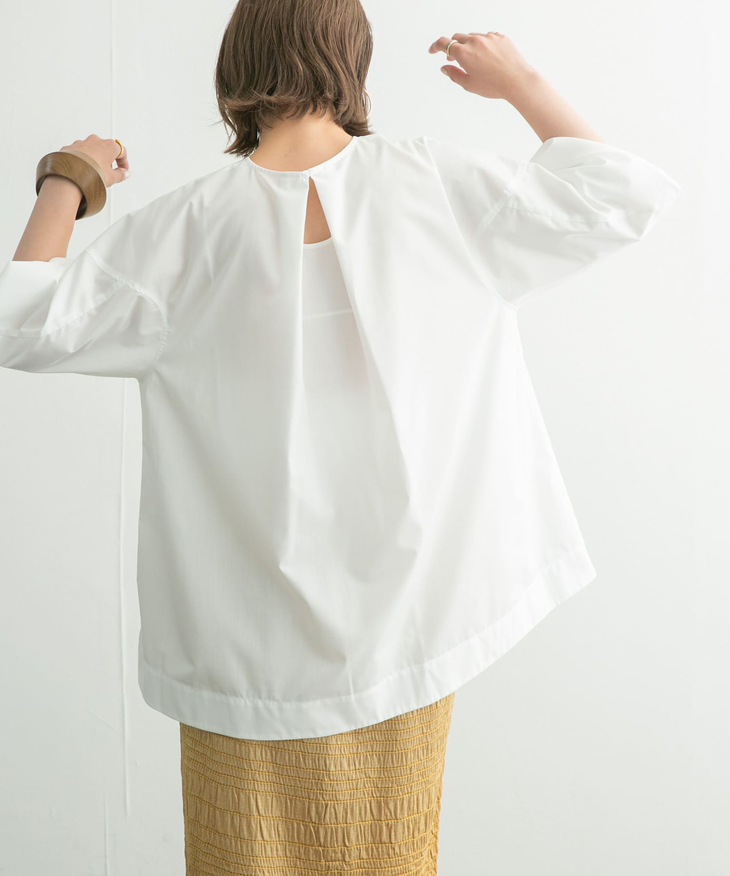身長：160cm サイズ：one