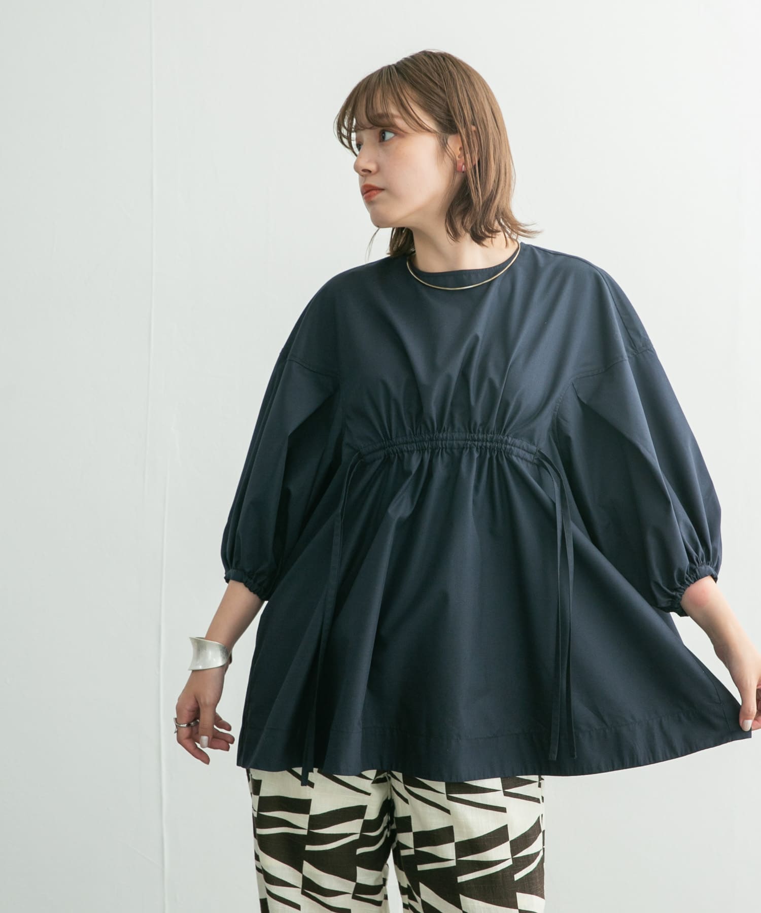 身長：160cm サイズ：one