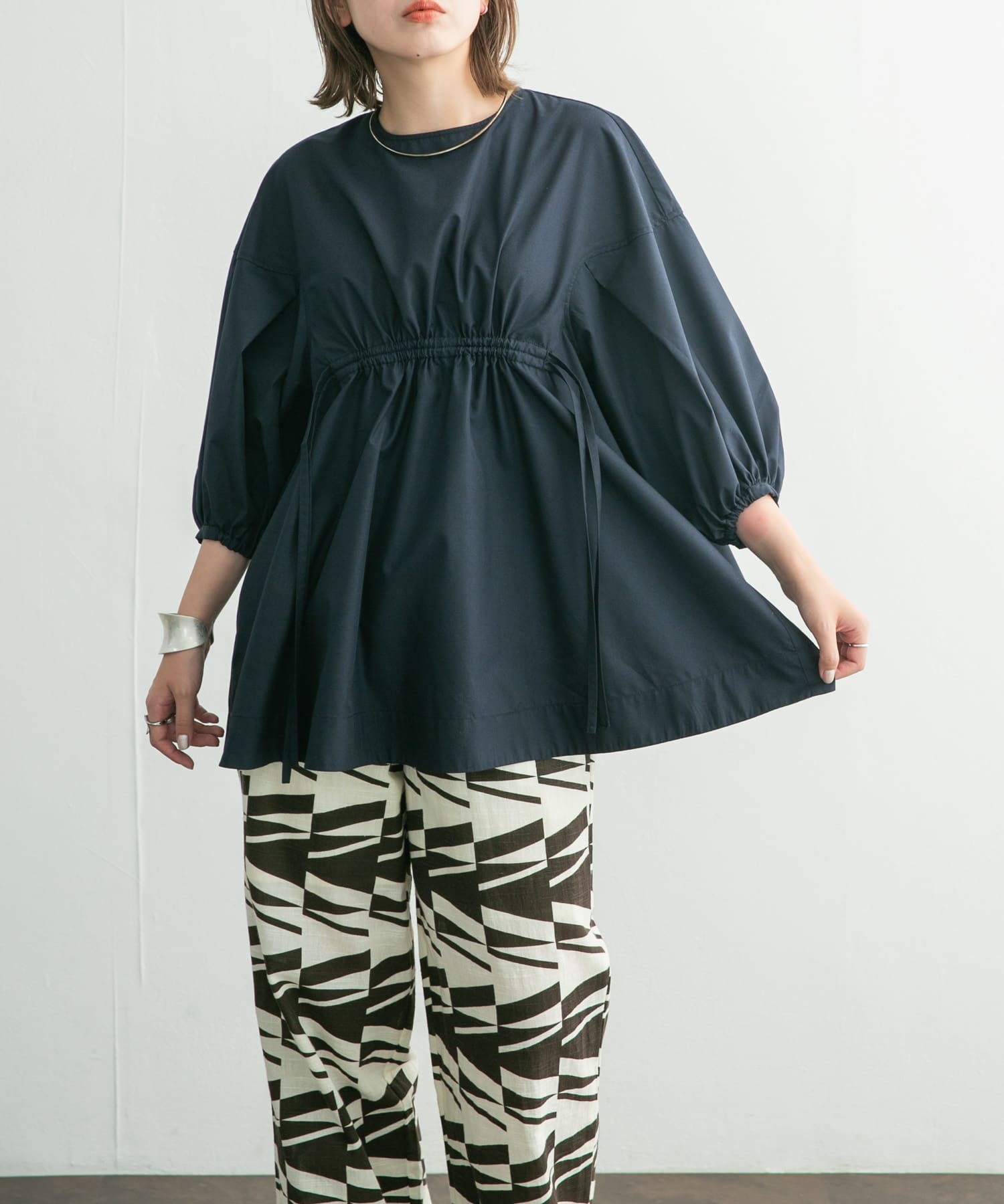 身長：160cm サイズ：one