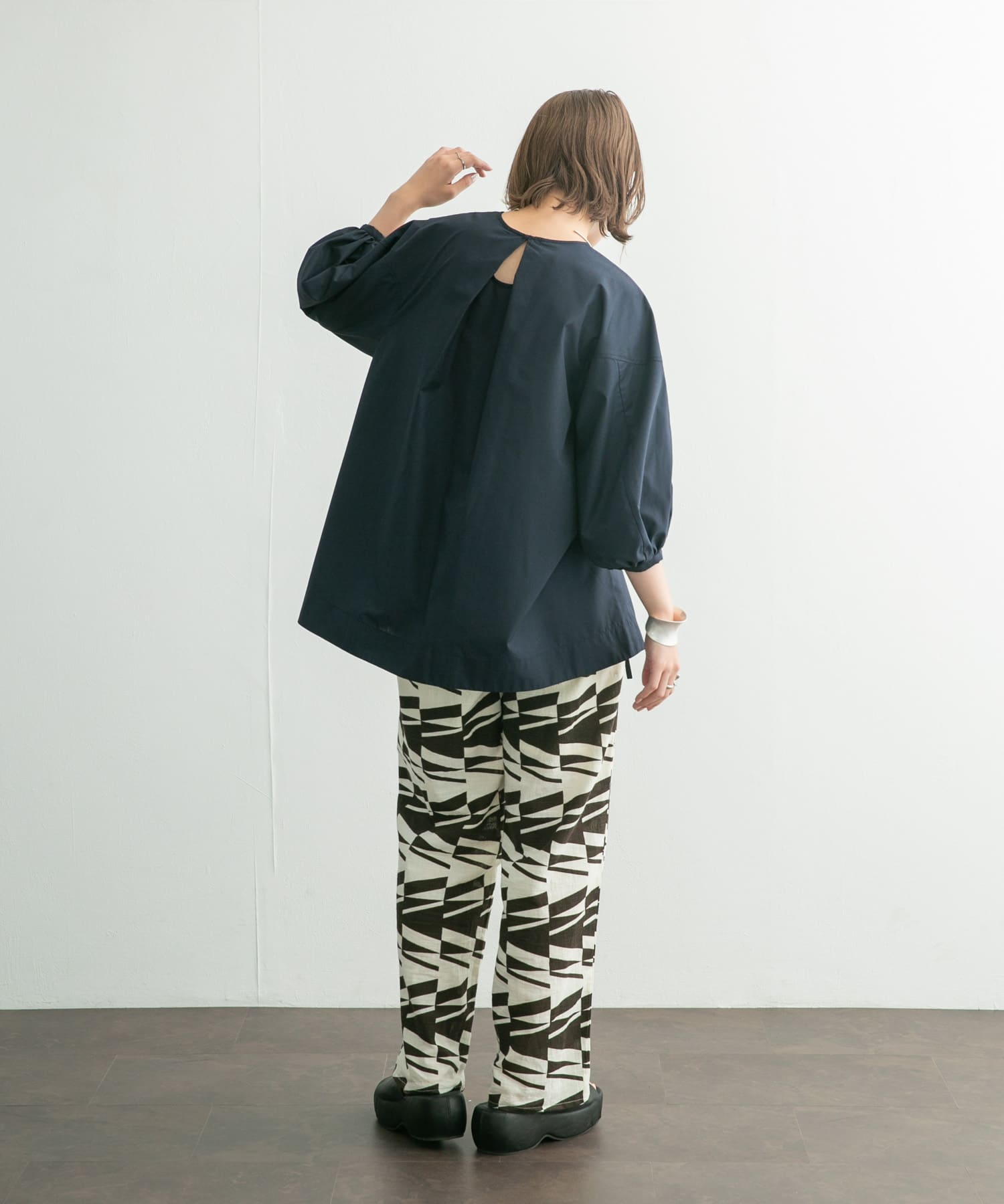 身長：160cm サイズ：one