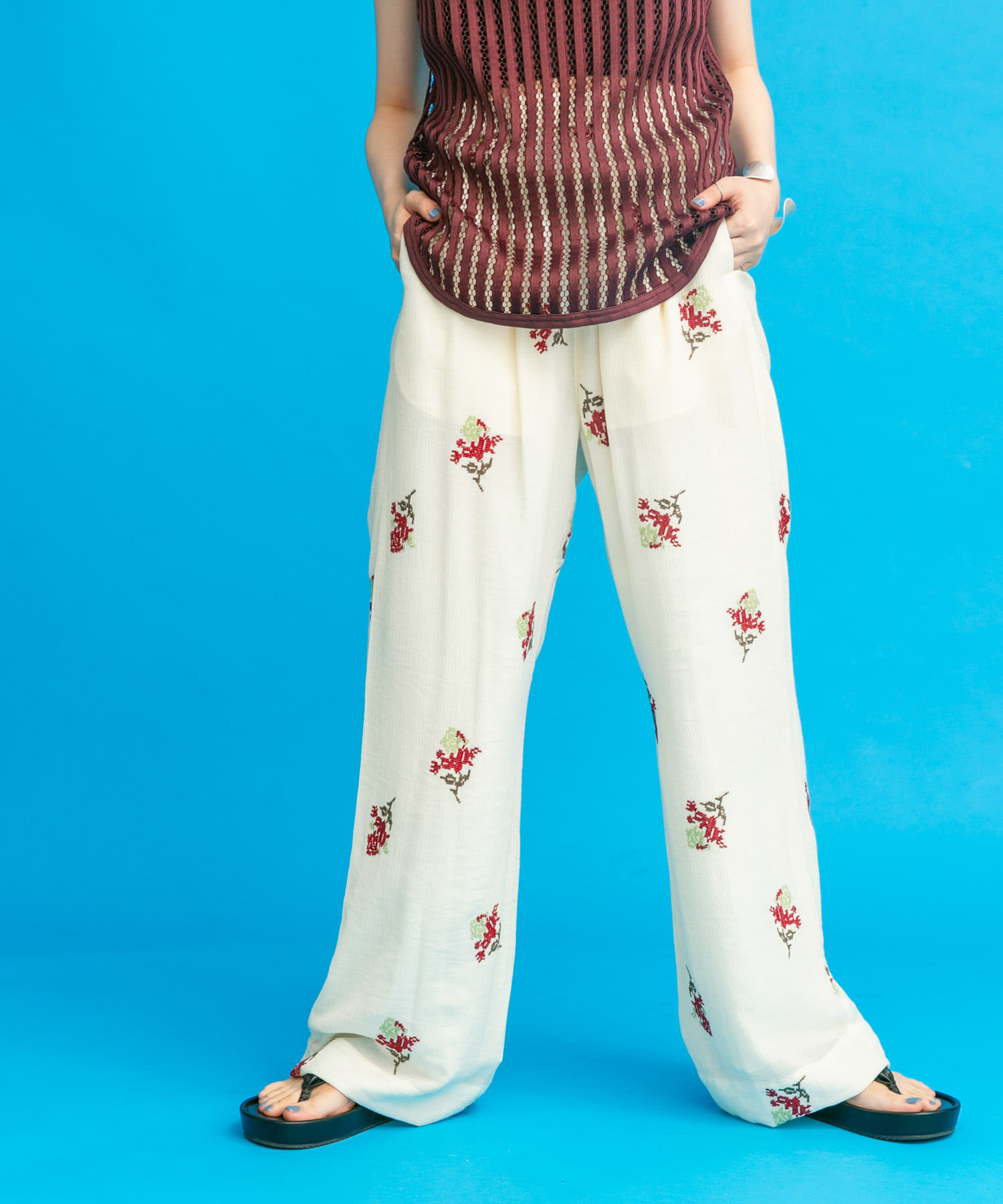 身長：160cm サイズ：one