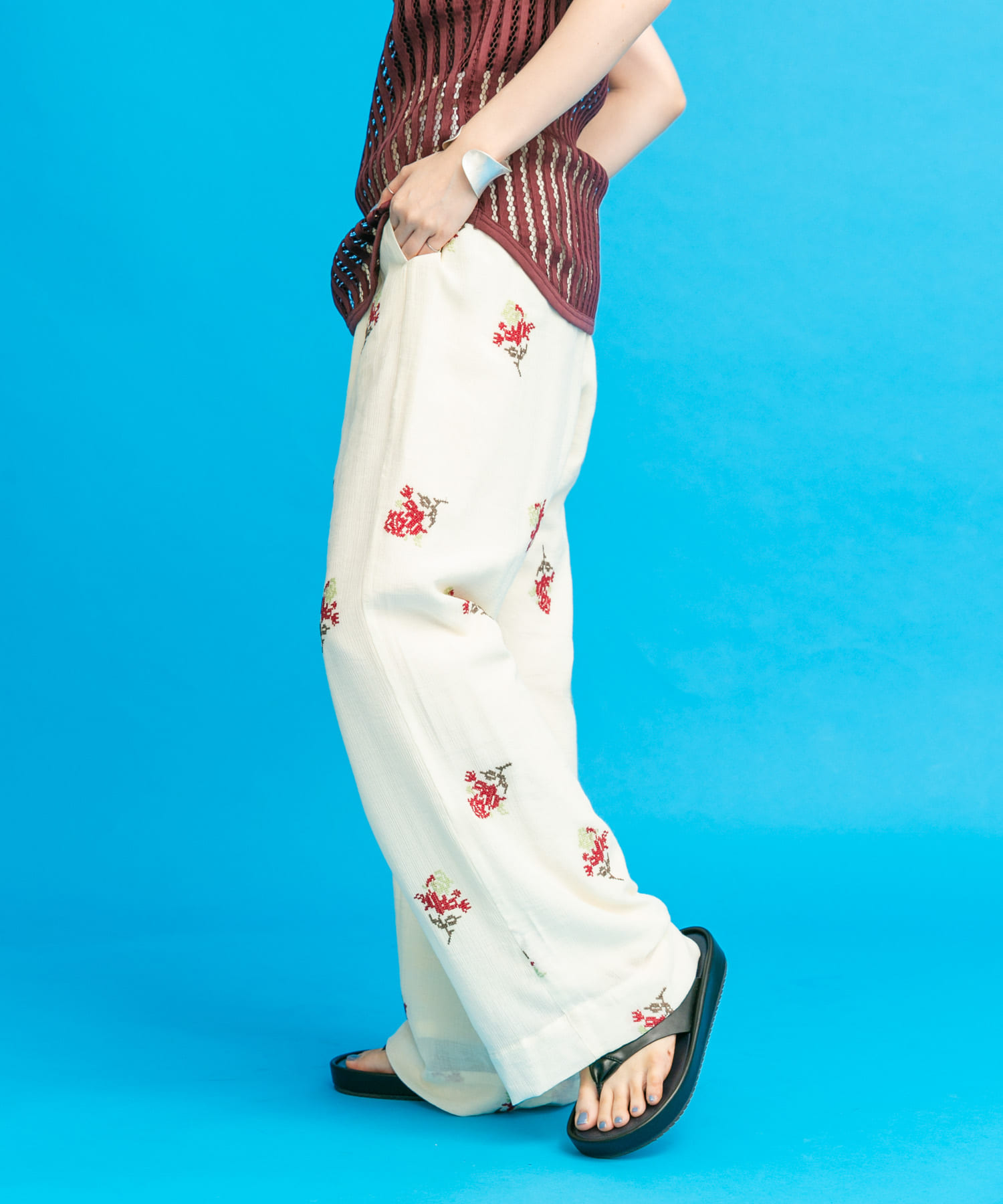 身長：160cm サイズ：one