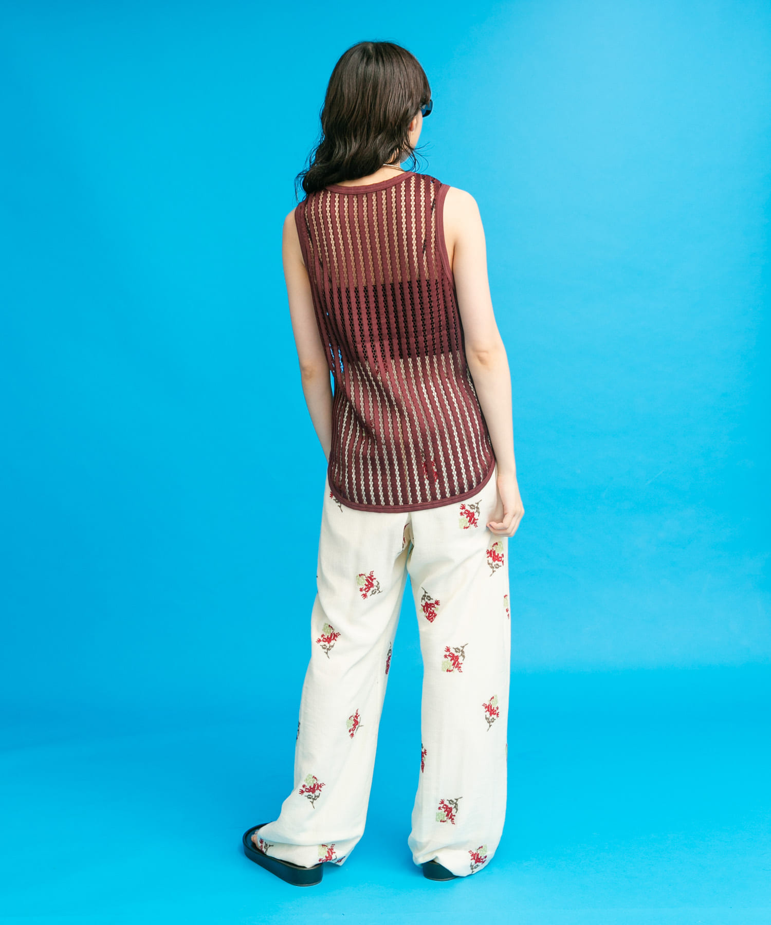 身長：160cm サイズ：one